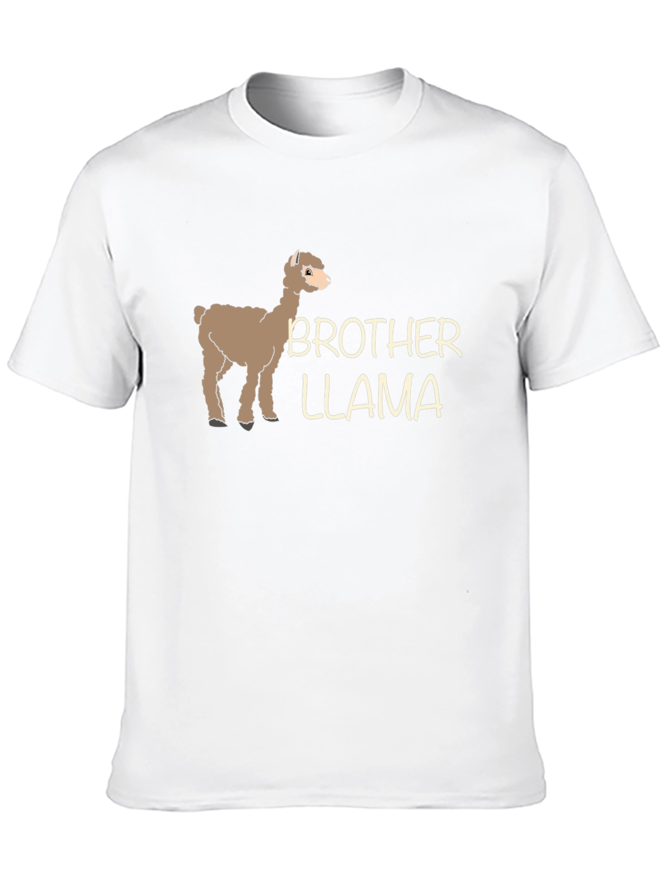 Brother Llama Graphic Tee - Quirky Animal T-Shirt
