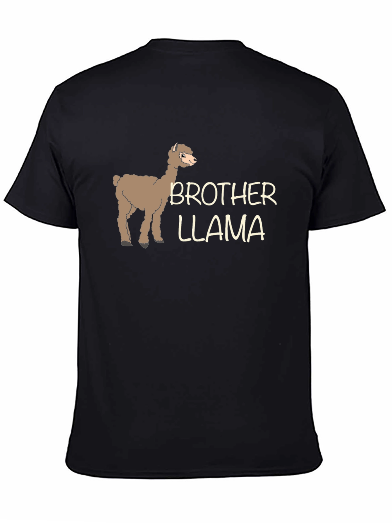 Brother Llama Graphic Tee - Quirky Animal T-Shirt