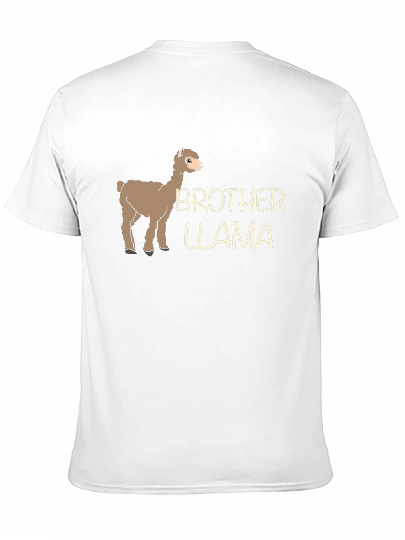 Brother Llama Graphic Tee - Quirky Animal T-Shirt