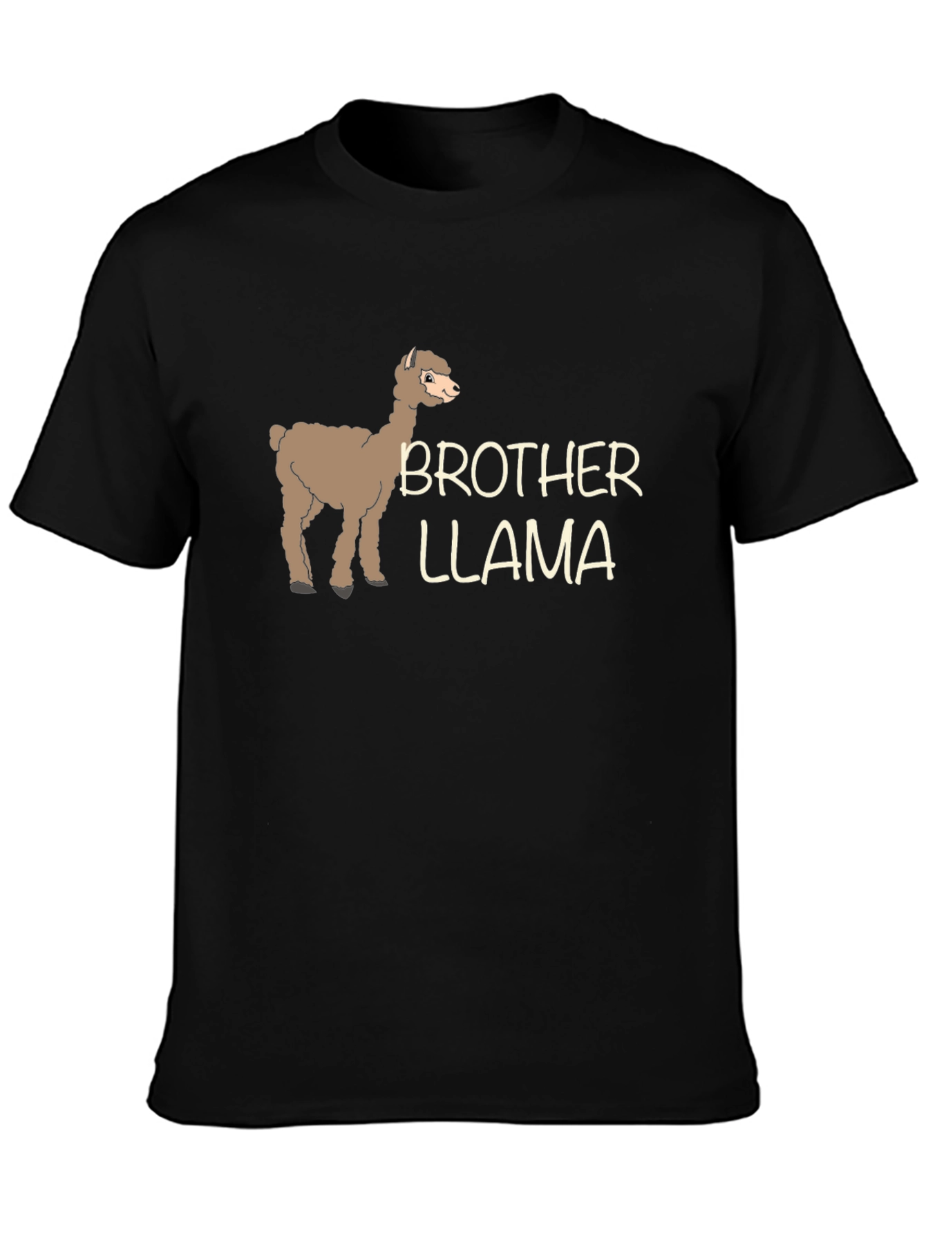 Brother Llama Graphic Tee - Quirky Animal T-Shirt