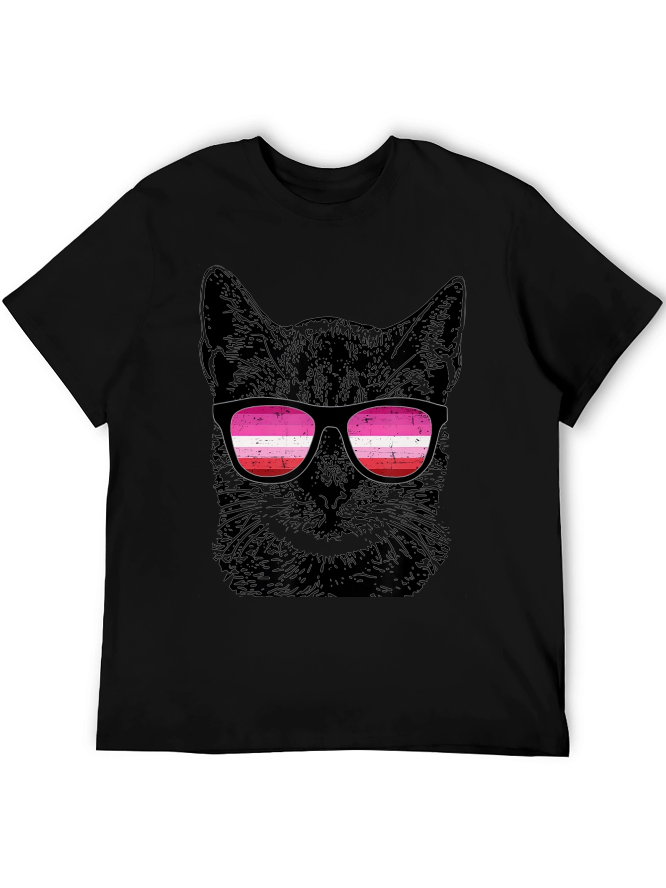 Cool Cat LGBTQ Pride T-Shirt