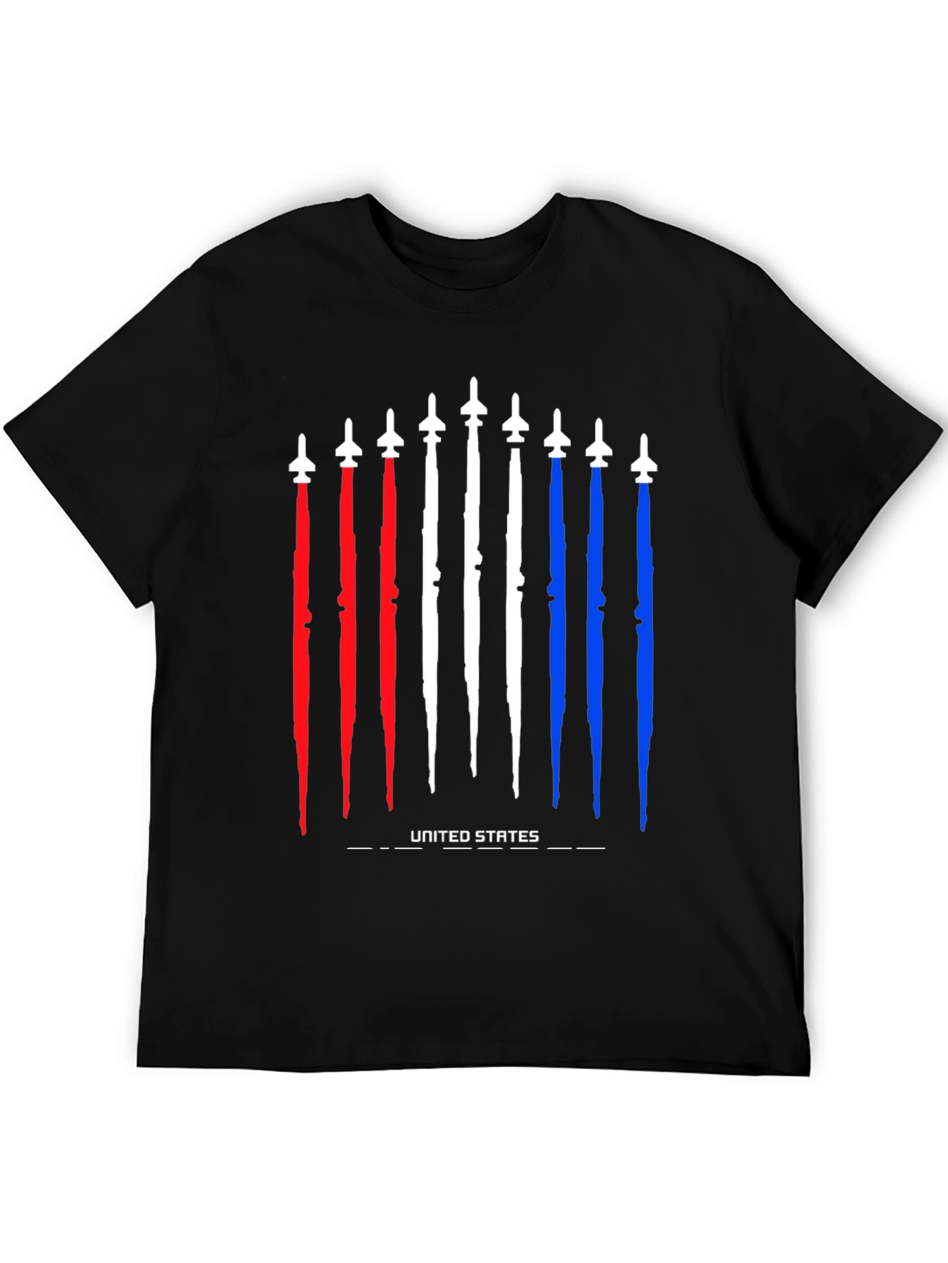 USA Planes T-Shirt Patriotic Design