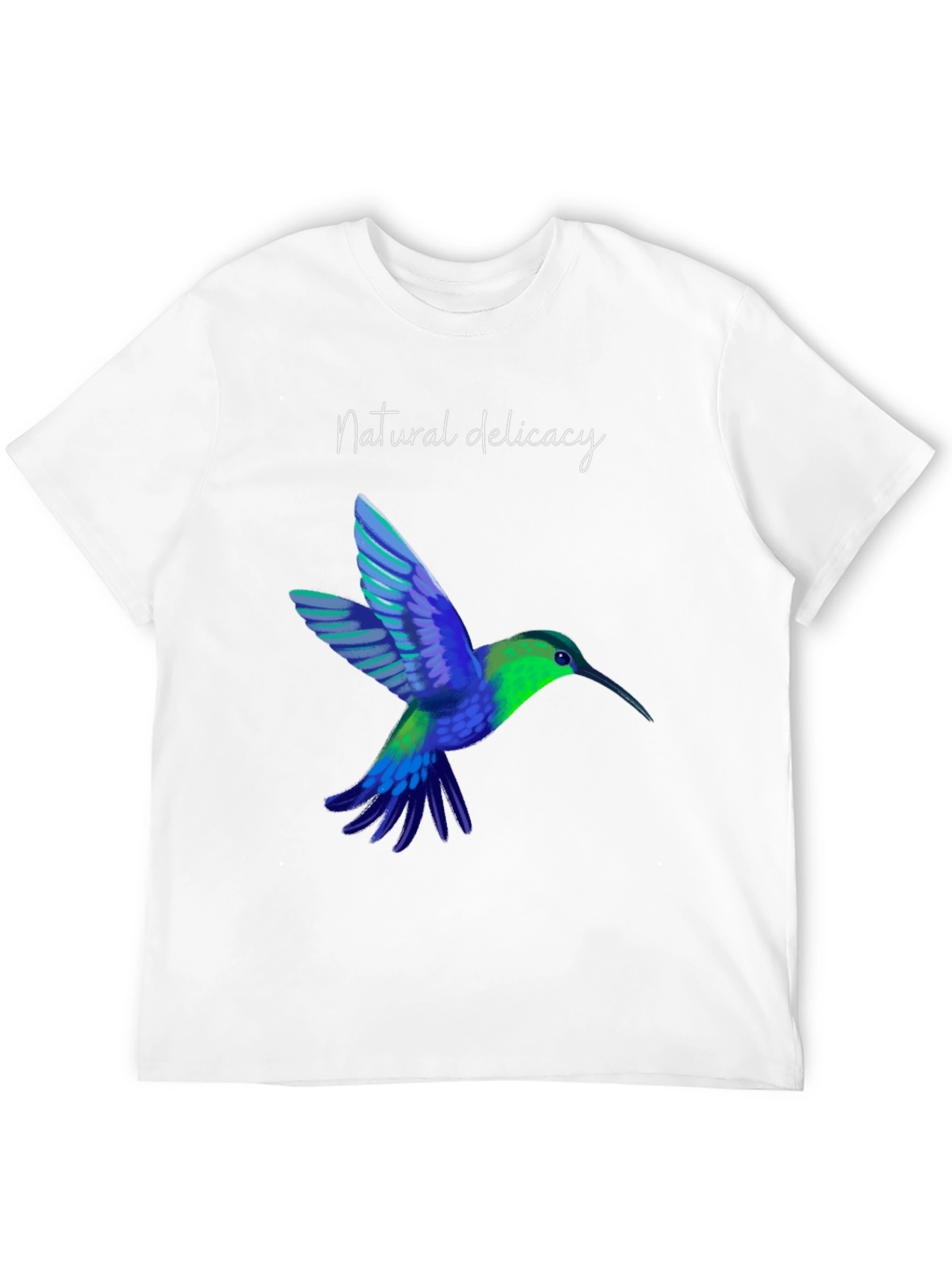 Hummingbird Graphic T-Shirt - Natural Delicacy