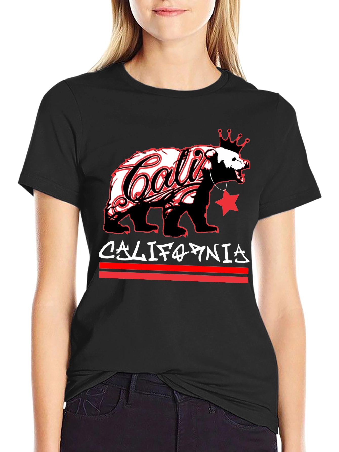 California Bear Graphic Tee - Cali Pride