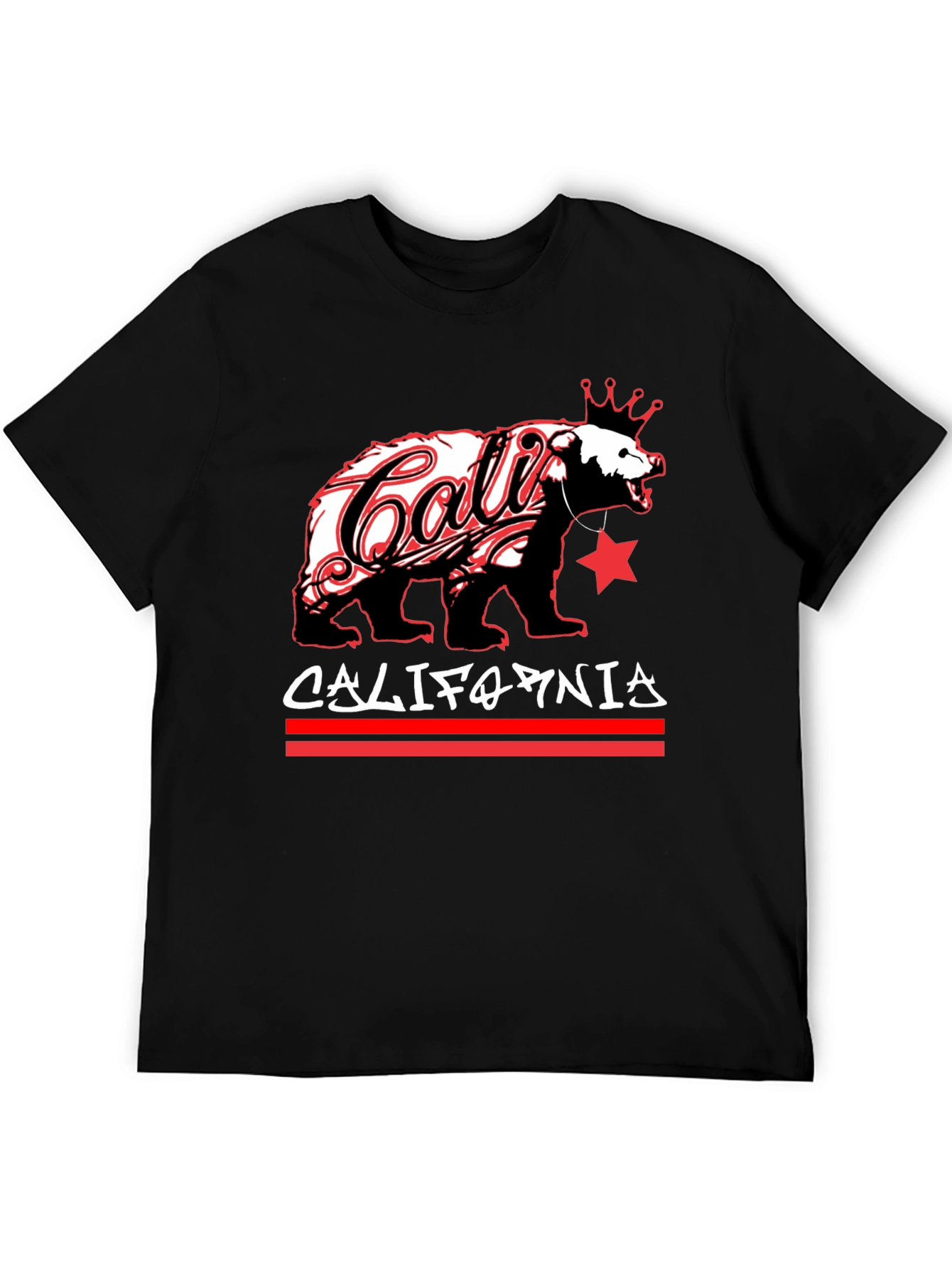 California Bear Graphic Tee - Cali Pride