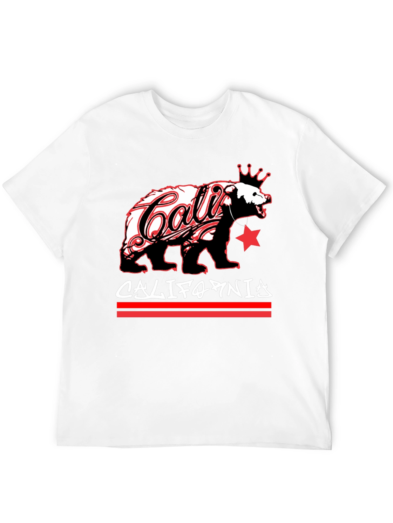California Bear Graphic Tee - Cali Pride