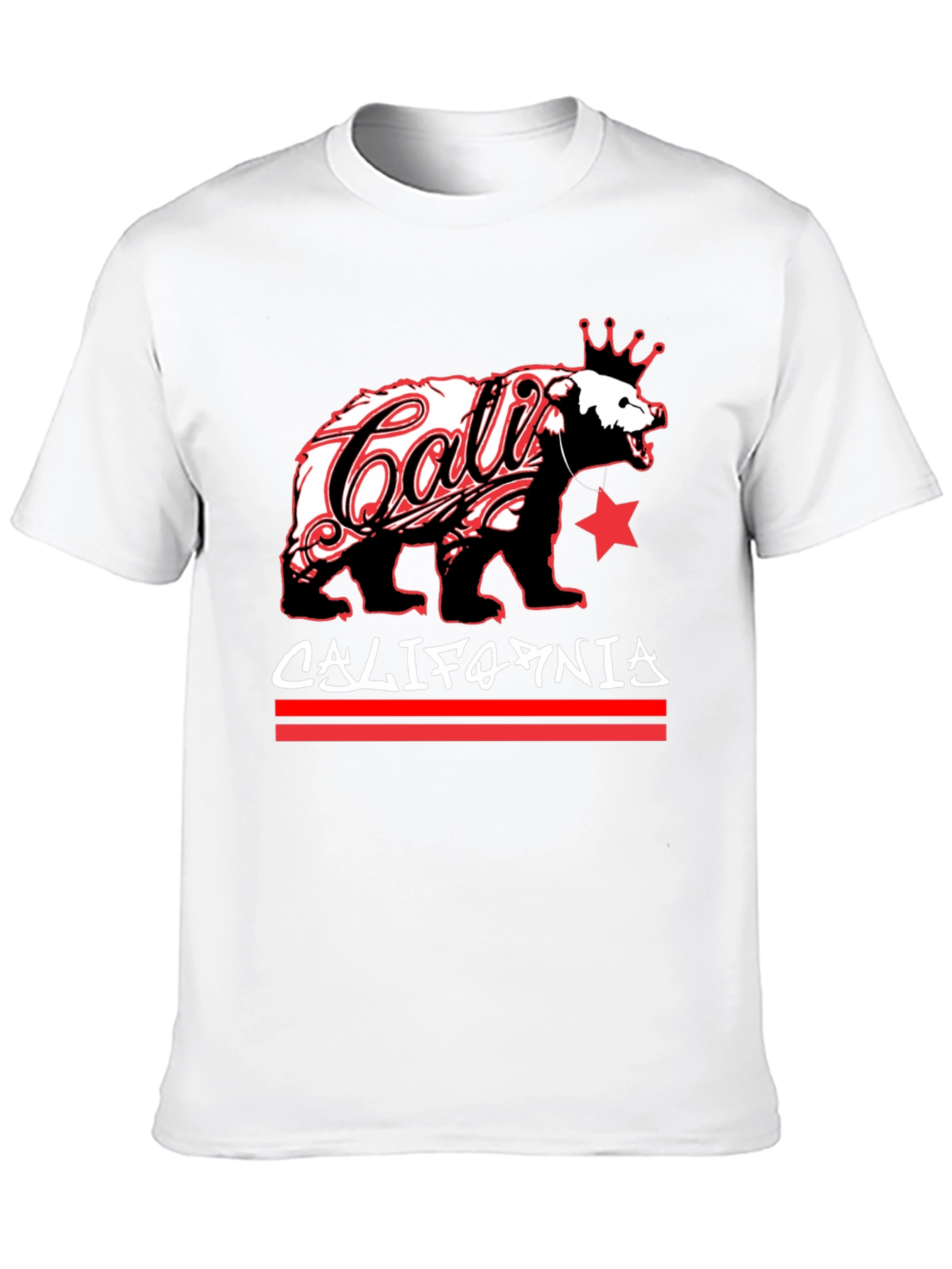 California Bear Graphic Tee - Cali Pride