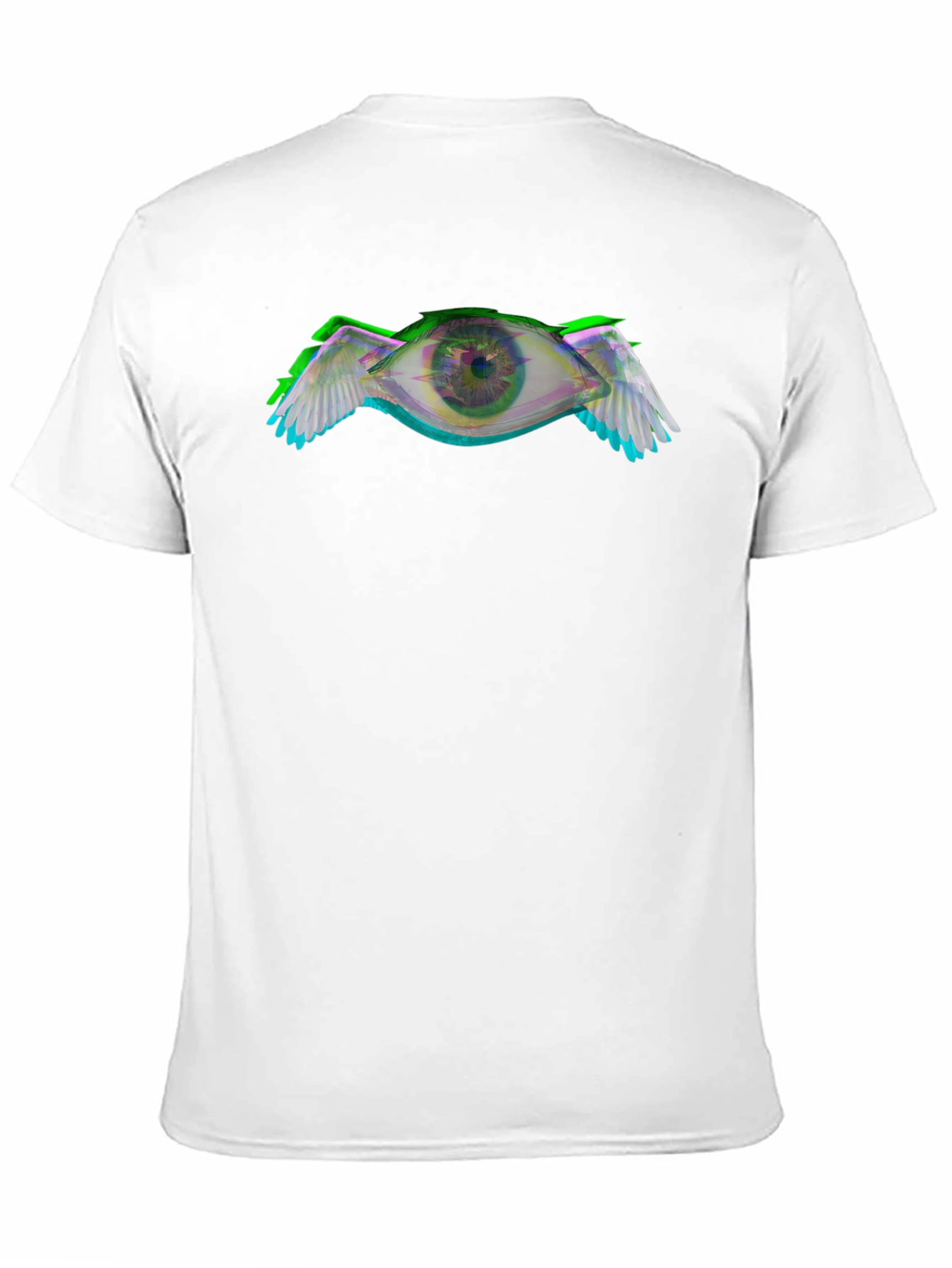 Winged Eye Graphic Black T-Shirt