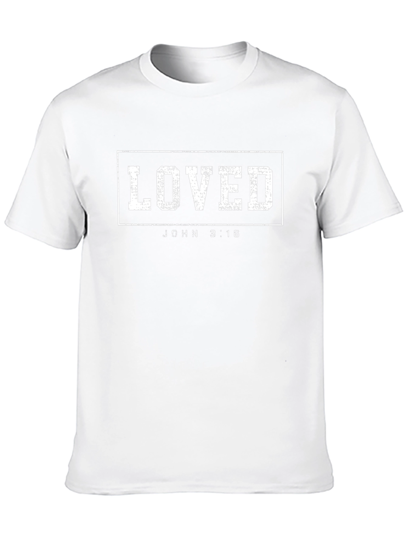 Loved John 3:16 Graphic Tee