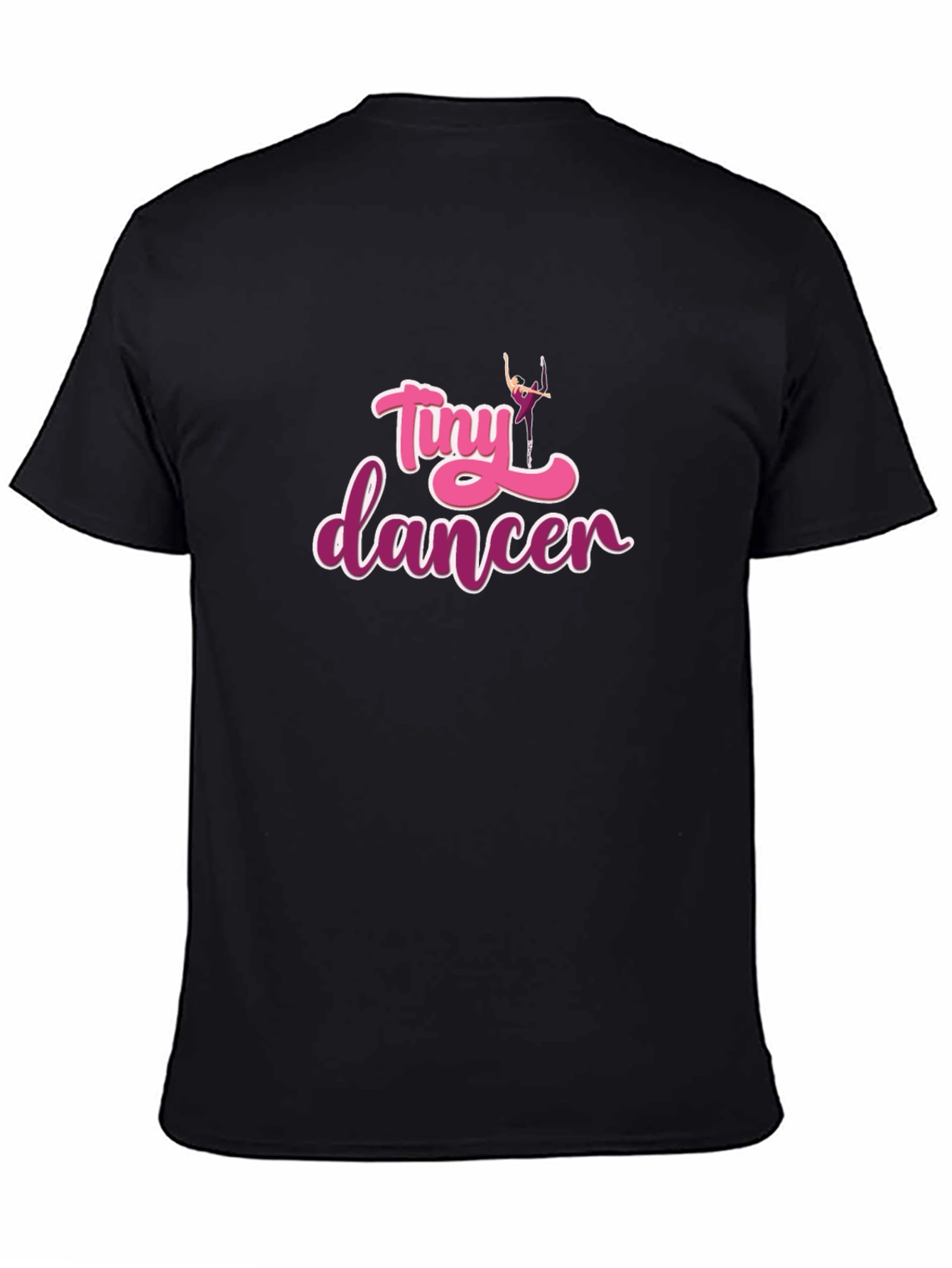 Tiny Dancer Graphic T-Shirt - Black Cotton Tee