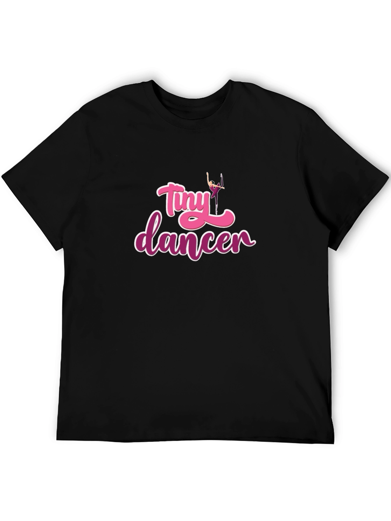 Tiny Dancer Graphic T-Shirt - Black Cotton Tee