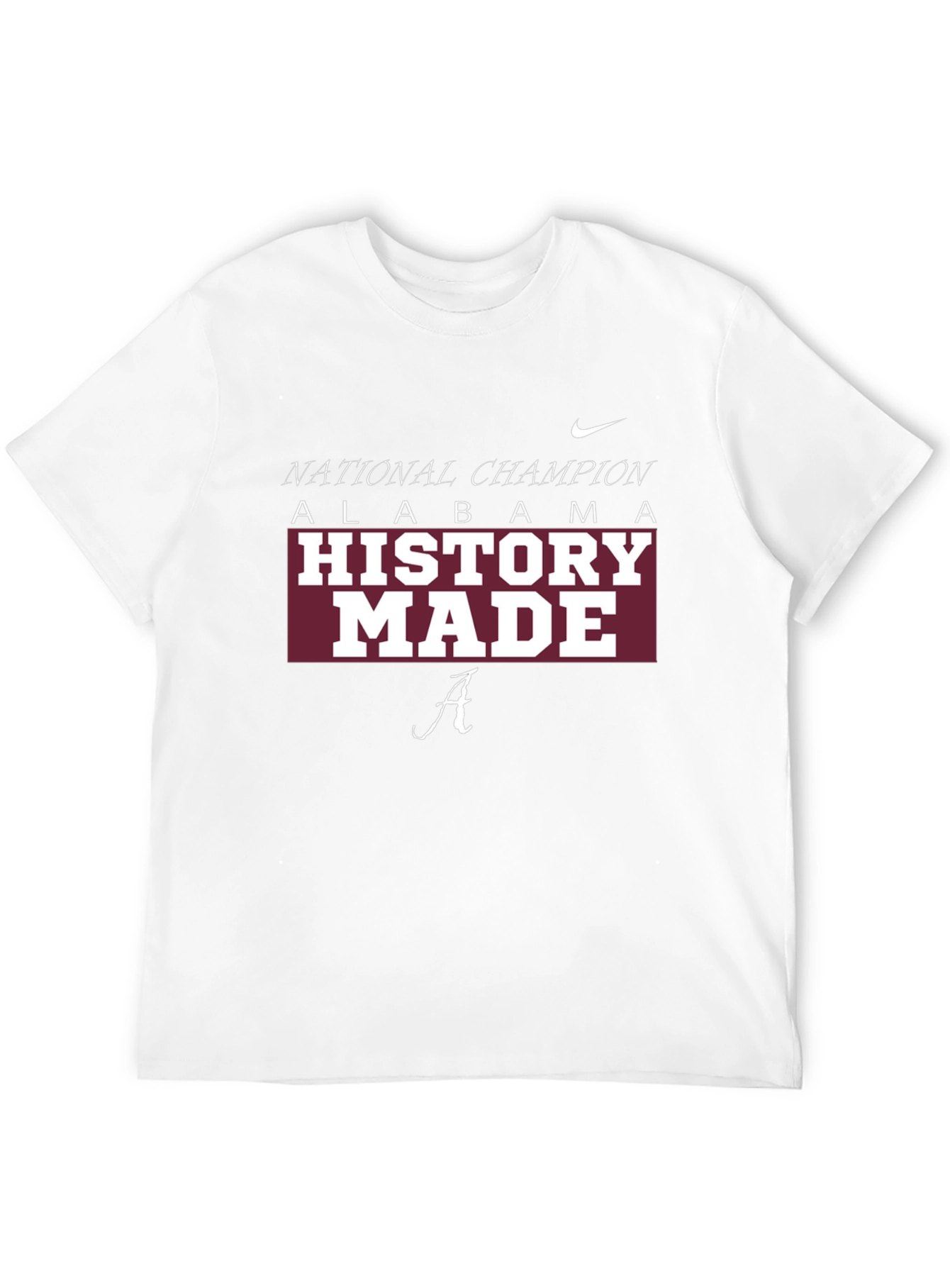 Alabama National Champions History Made T-Shirt