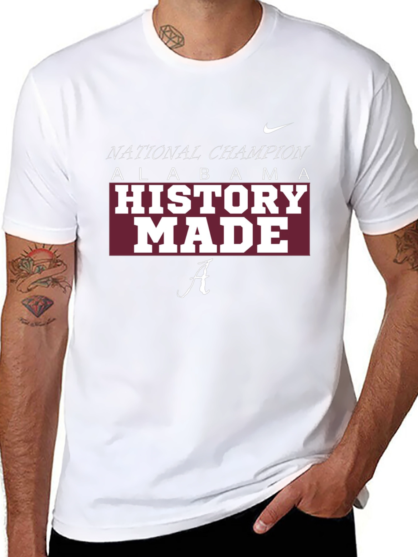 Alabama National Champions History Made T-Shirt