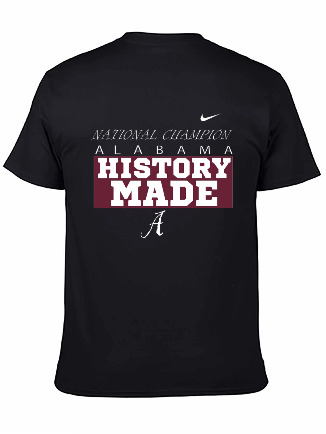 Alabama National Champions History Made T-Shirt