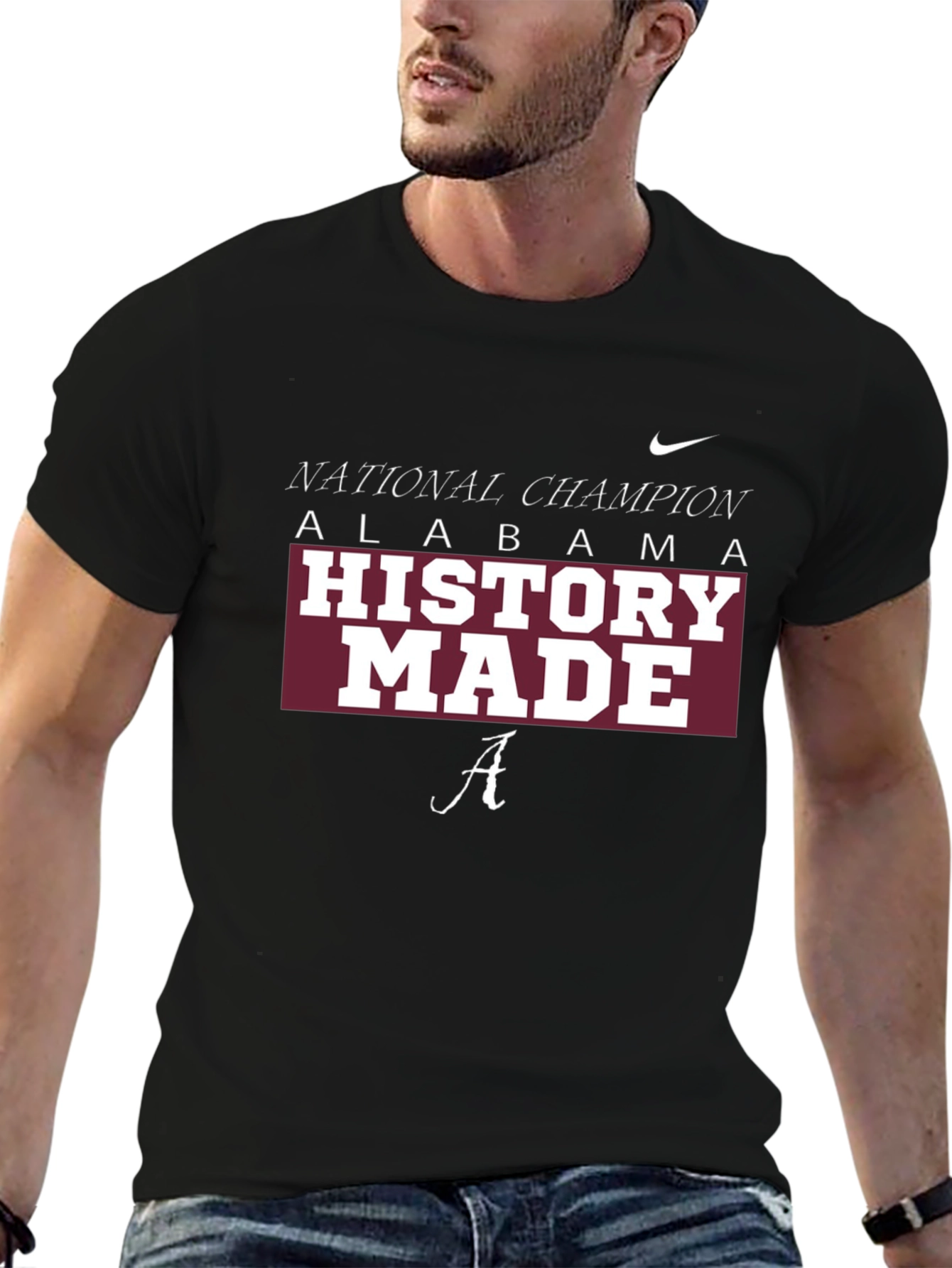 Alabama National Champions History Made T-Shirt