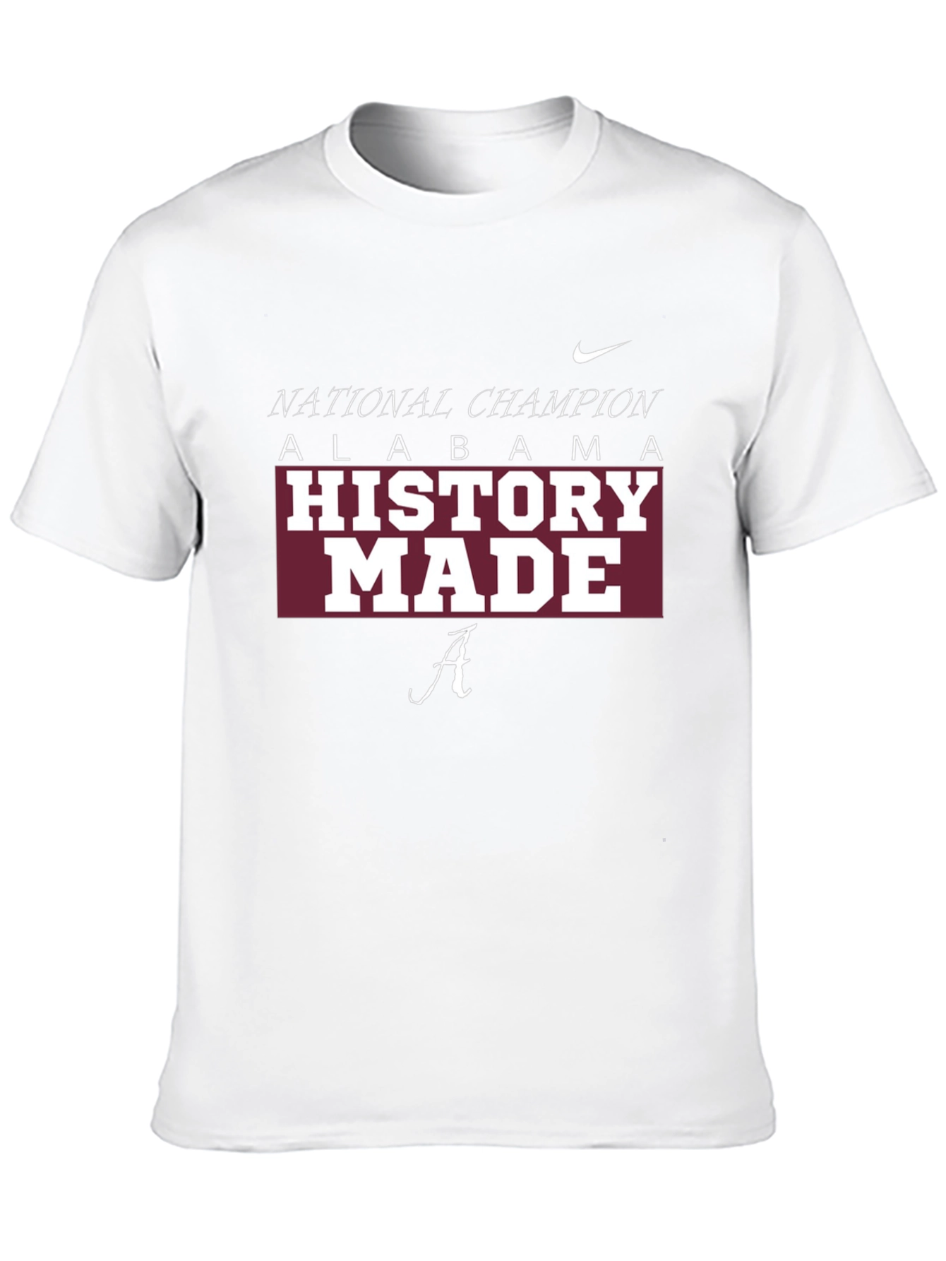 Alabama National Champions History Made T-Shirt