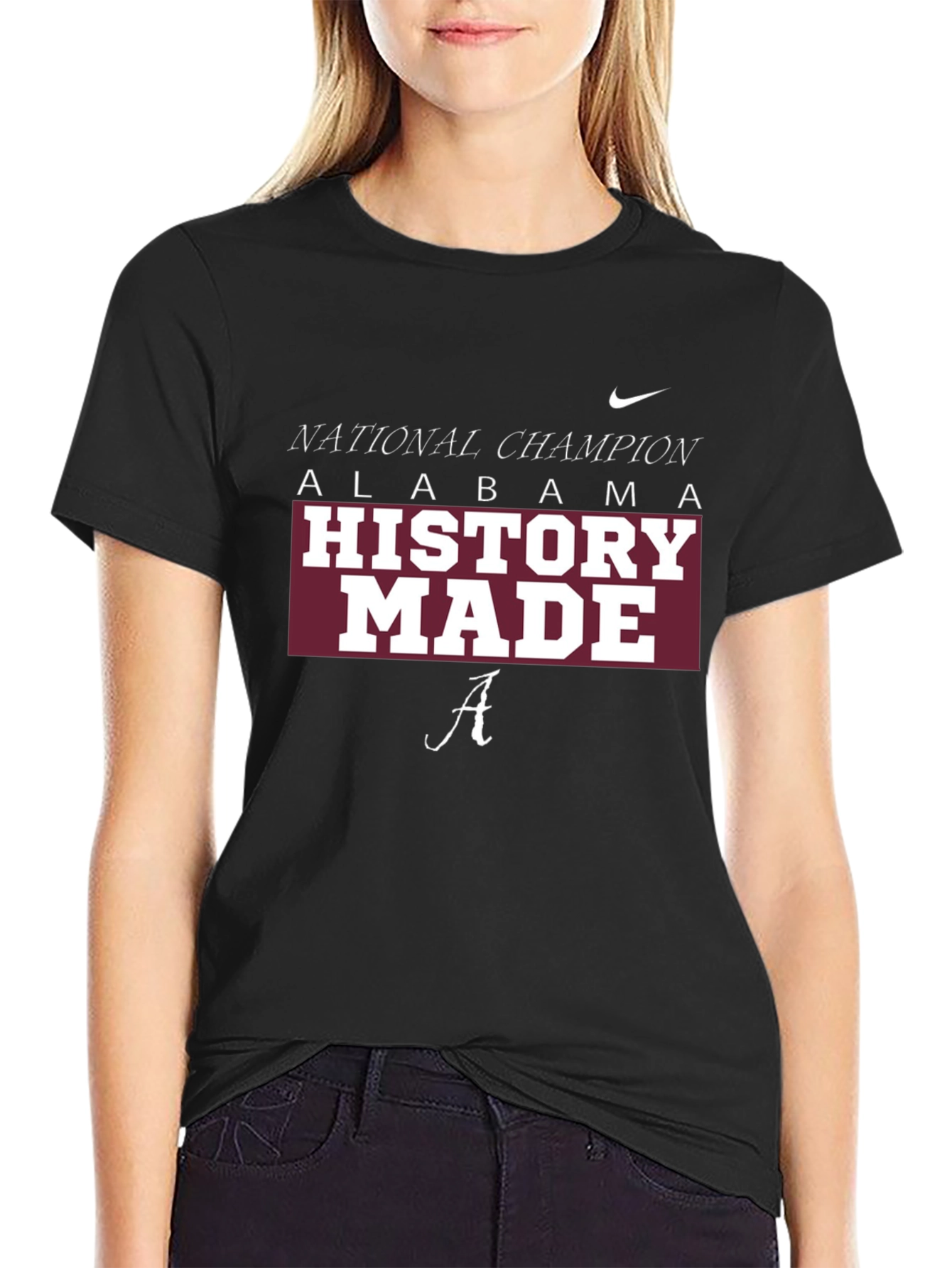 Alabama National Champions History Made T-Shirt