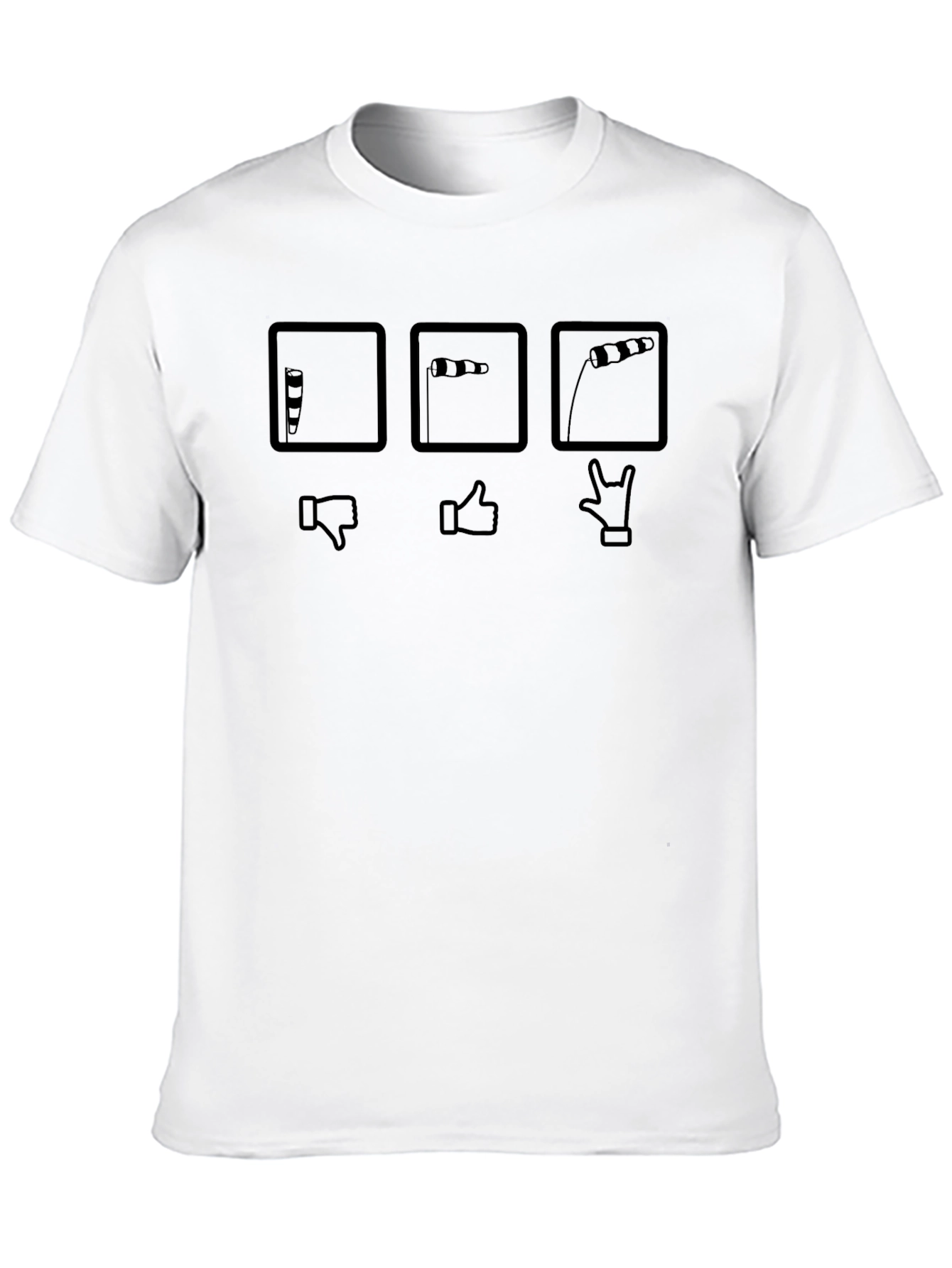 Wind Direction T-Shirt - Funny Aviation Tee