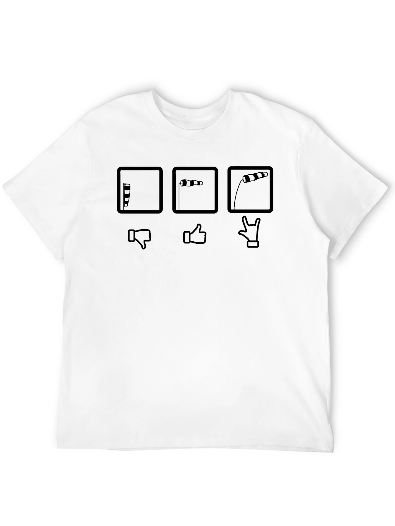 Wind Direction T-Shirt - Funny Aviation Tee