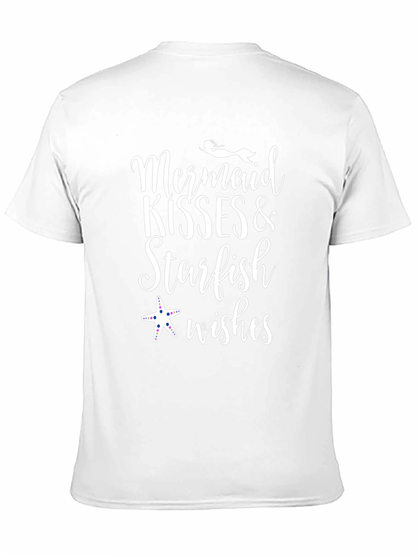 Mermaid Kisses & Starfish Wishes Graphic T-Shirt
