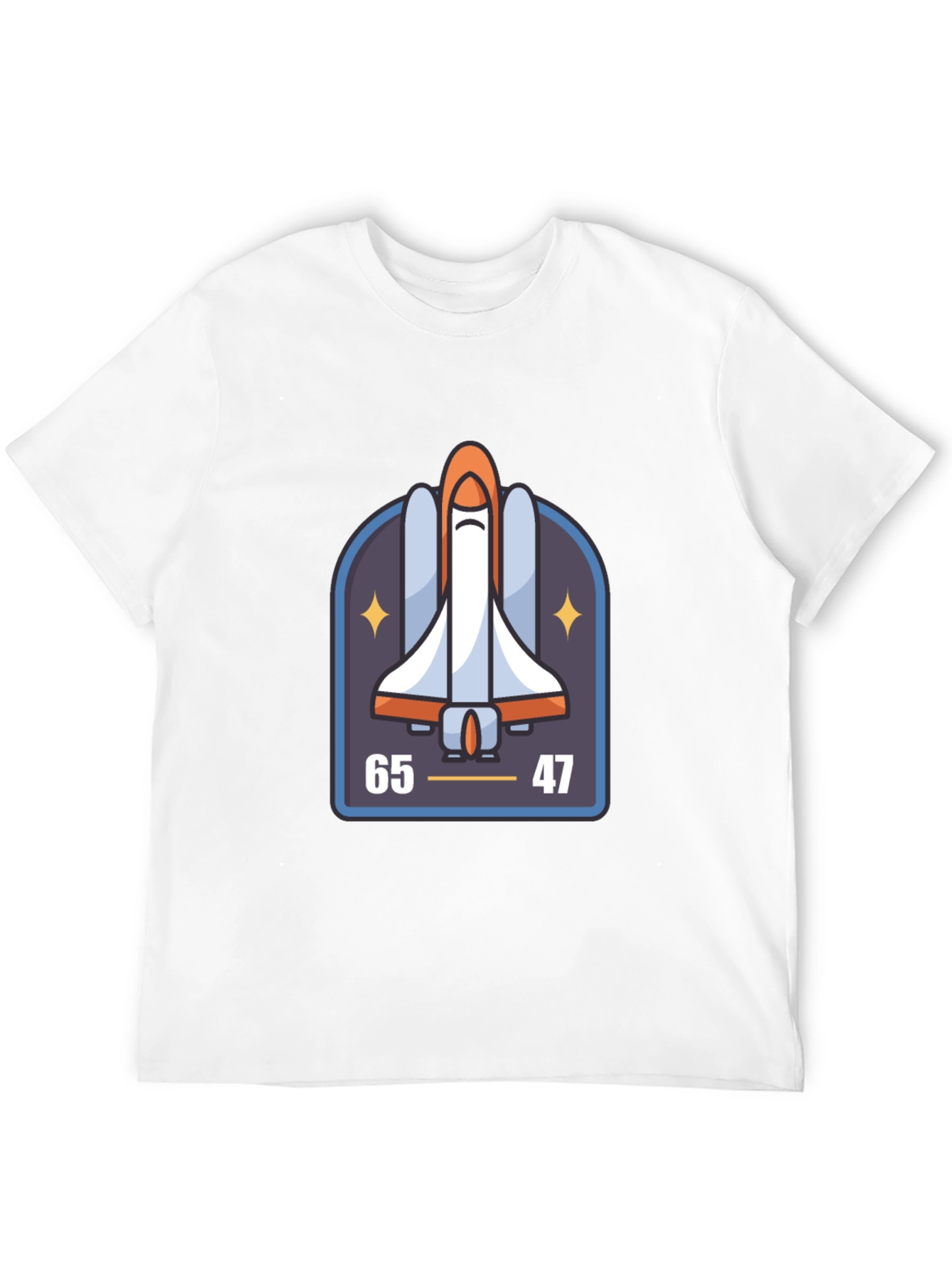 Retro Space Shuttle Tee - 65 47