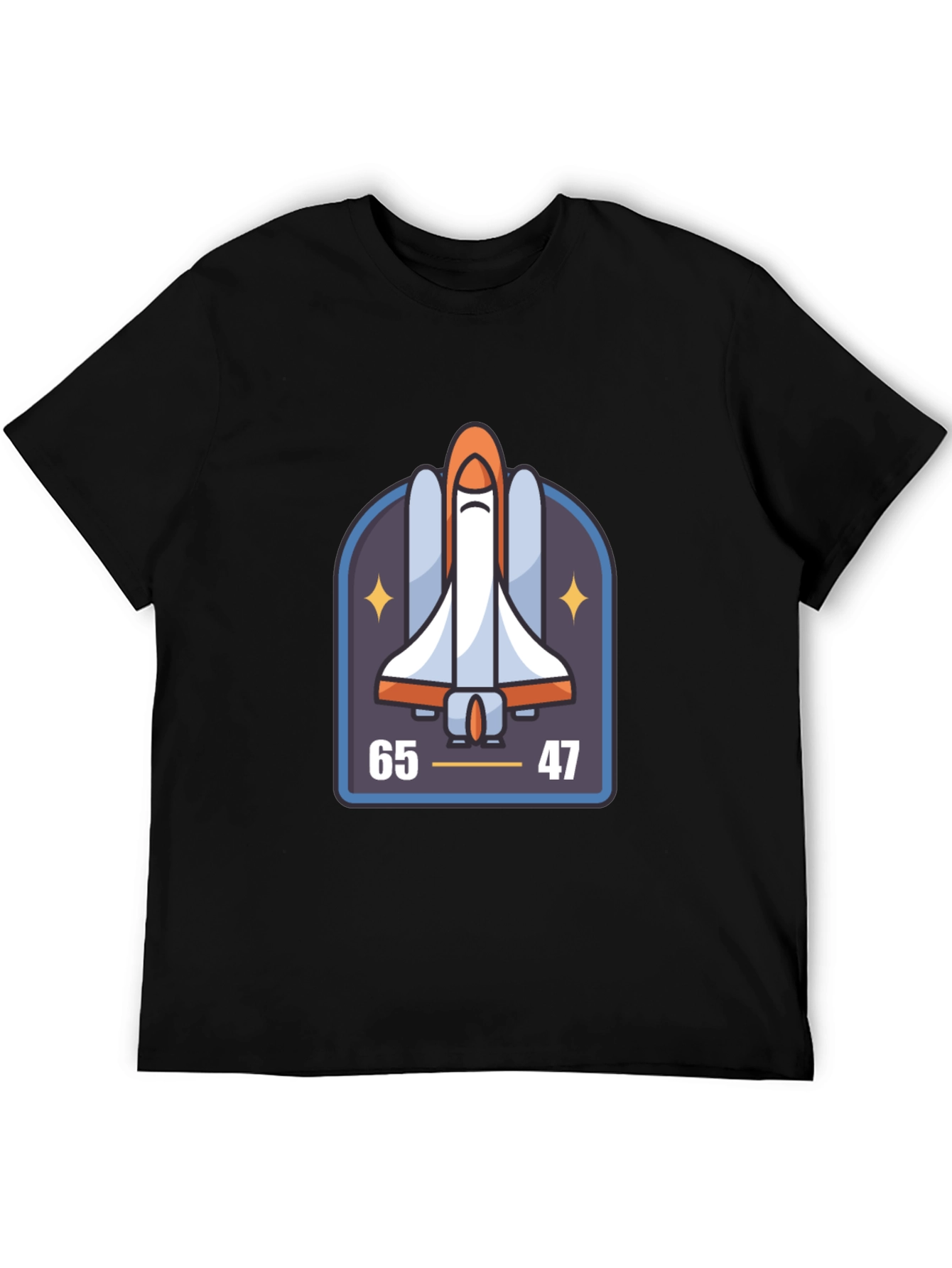 Retro Space Shuttle Tee - 65 47