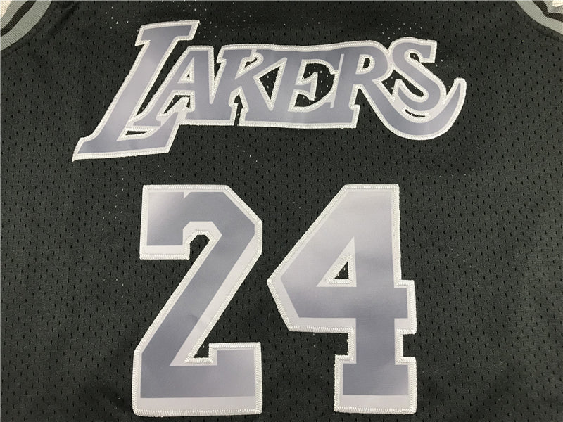 Men's Los Angeles Lakers Kobe Bryant Black Hardwood Classics Swingman Jerseys