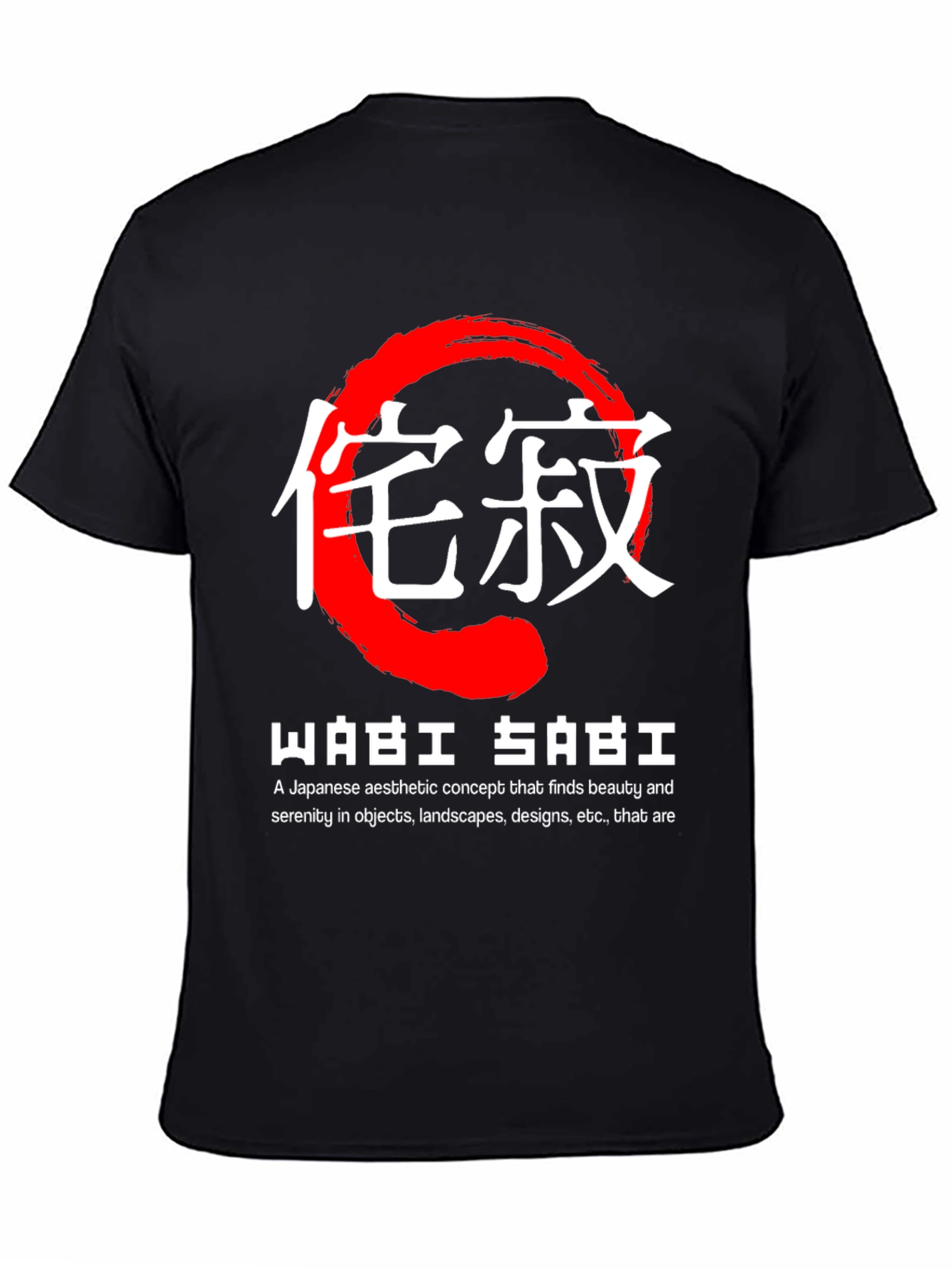 Wabi Sabi T-Shirt - Japanese Aesthetic Design