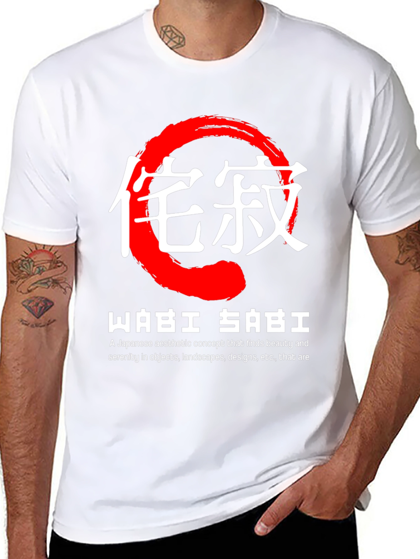 Wabi Sabi T-Shirt - Japanese Aesthetic Design