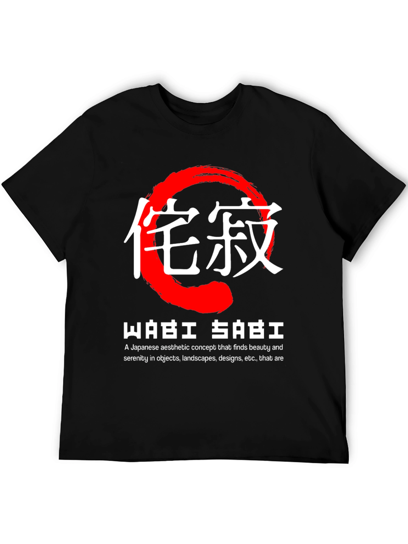 Wabi Sabi T-Shirt - Japanese Aesthetic Design