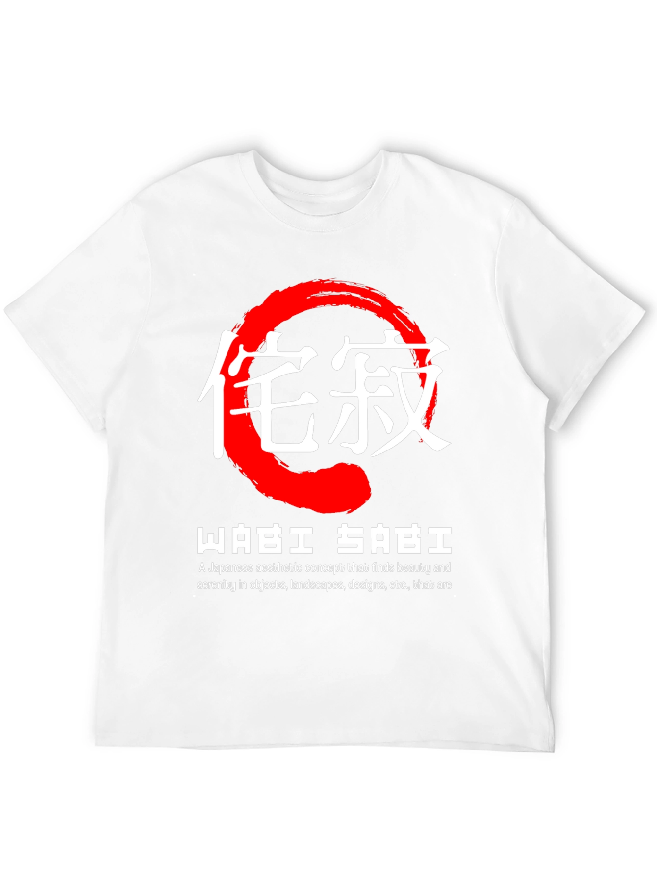 Wabi Sabi T-Shirt - Japanese Aesthetic Design