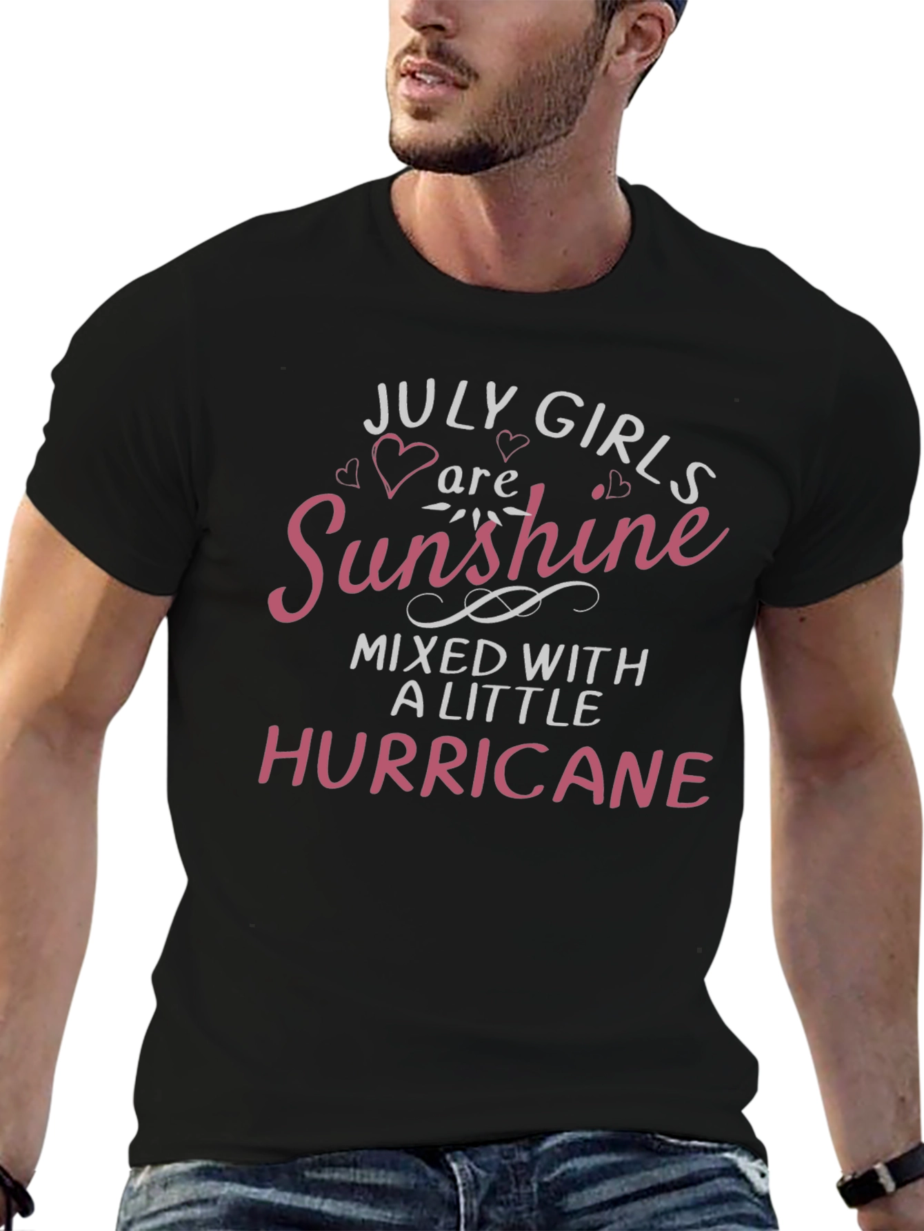 July Girls Sunshine Hurricane Black T-Shirt