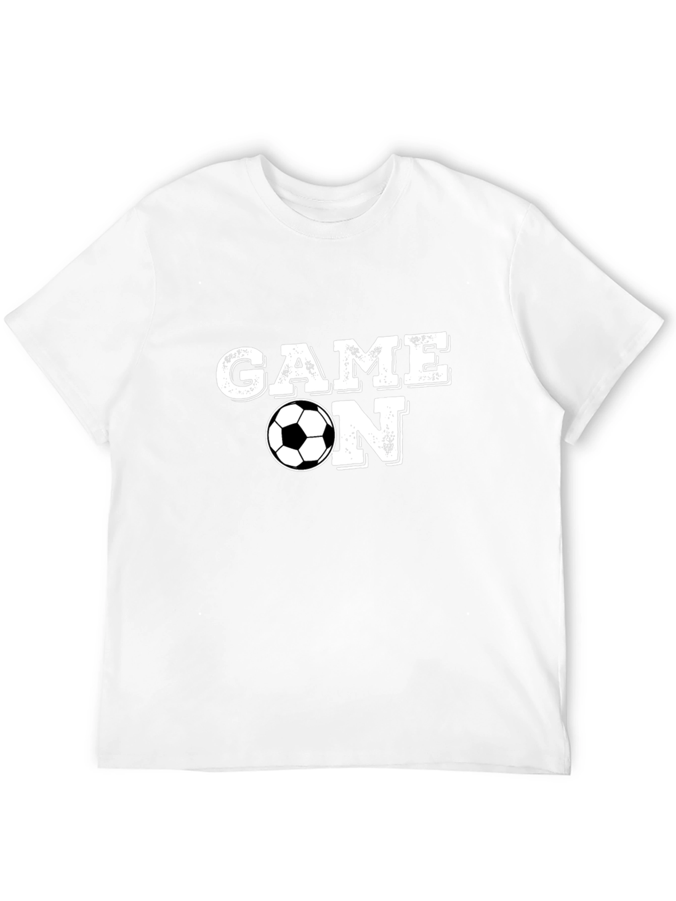 Game On Soccer T-Shirt - Black Cotton Tee