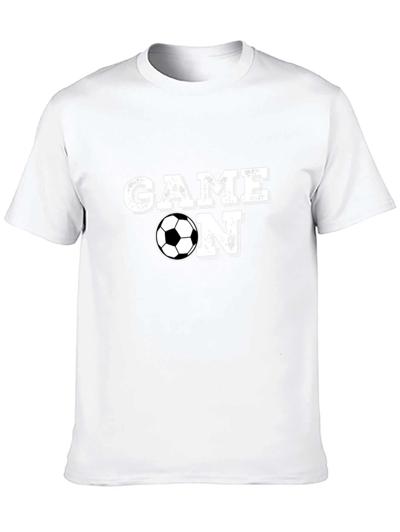 Game On Soccer T-Shirt - Black Cotton Tee