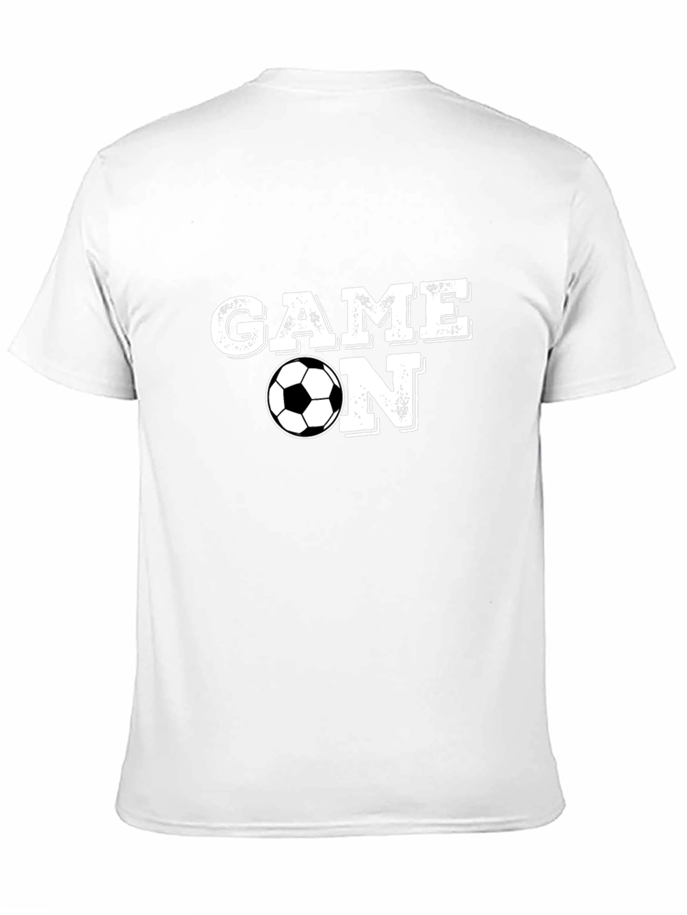 Game On Soccer T-Shirt - Black Cotton Tee