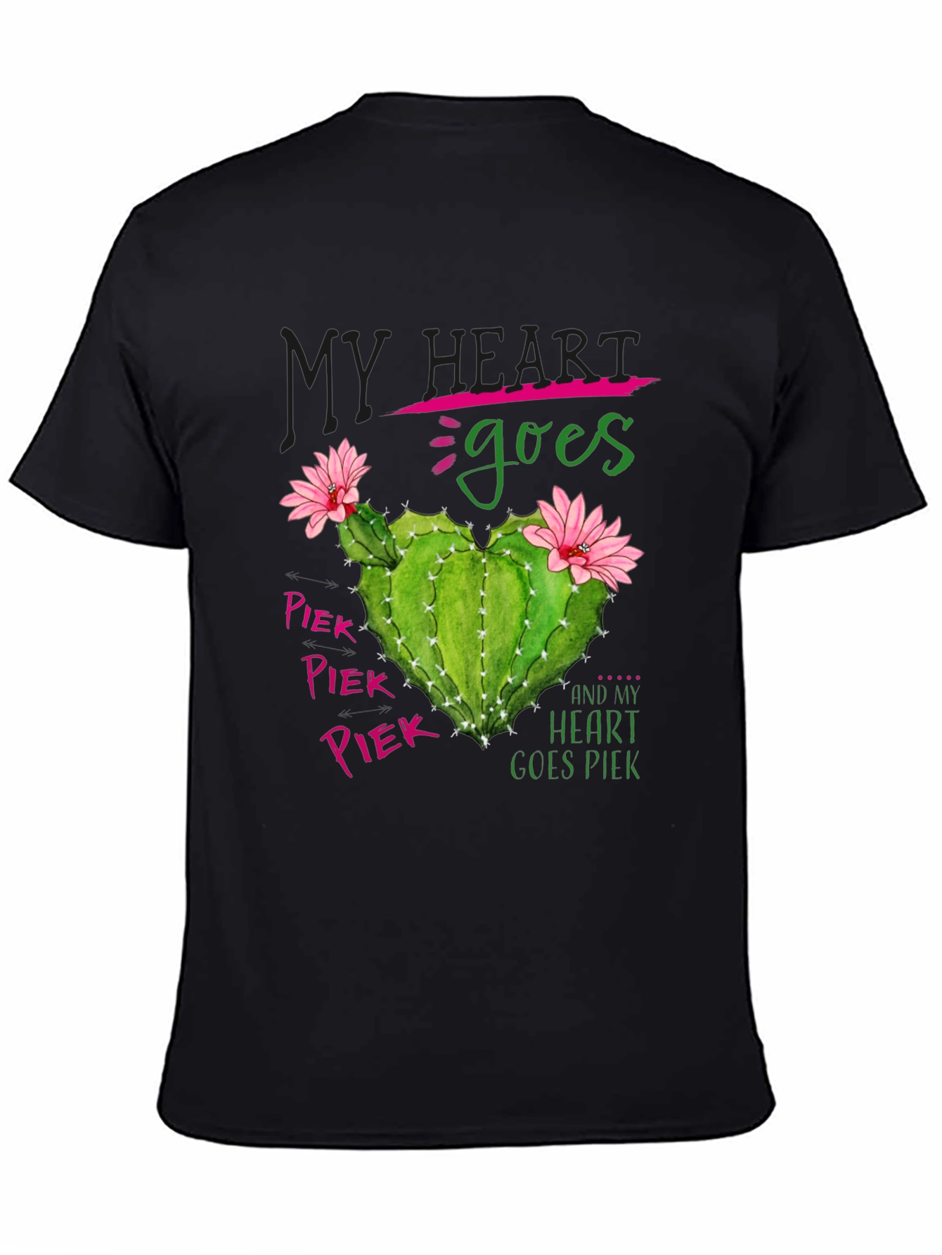 My Heart Goes Prick Cactus Graphic Tee