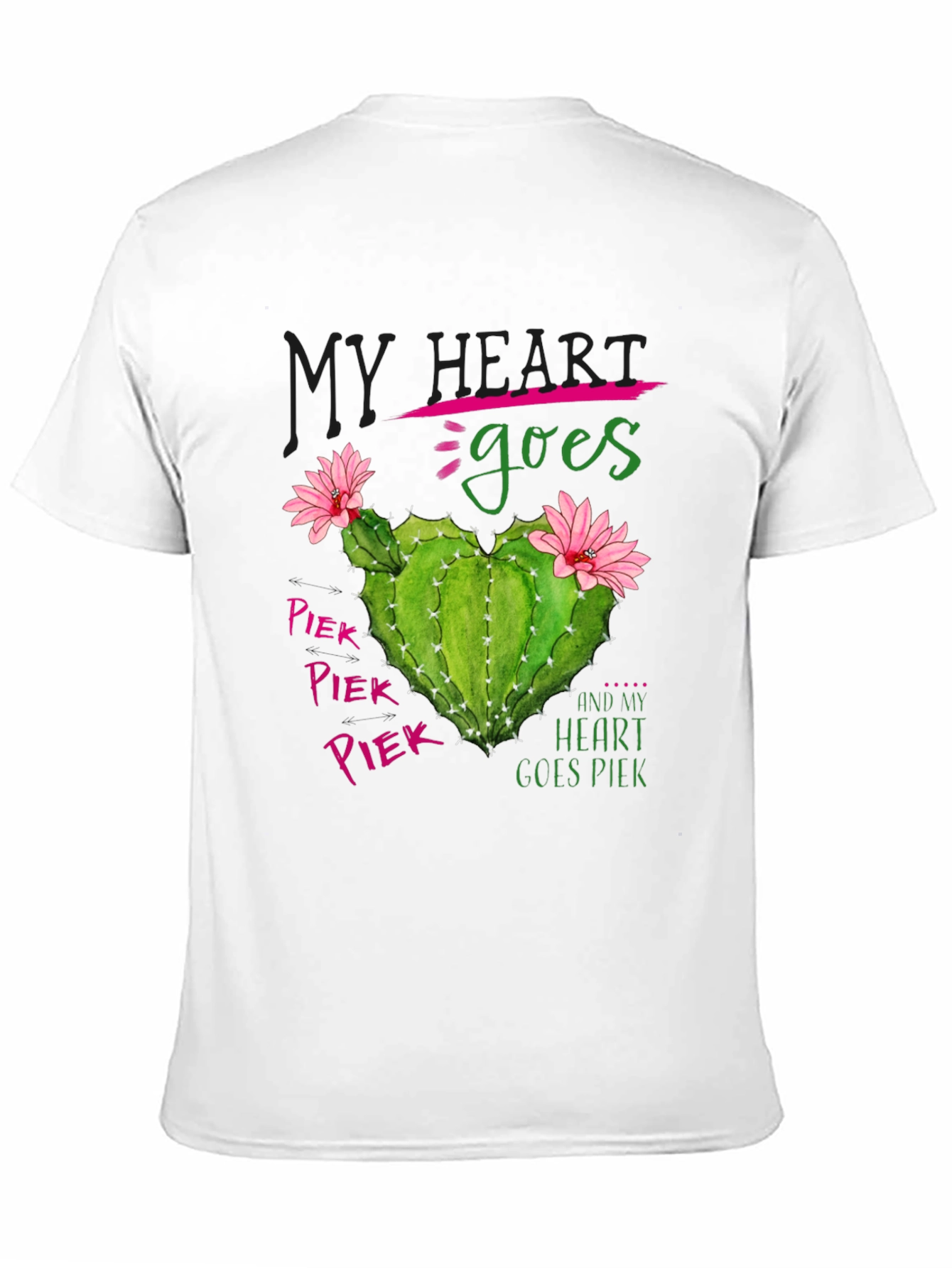 My Heart Goes Prick Cactus Graphic Tee