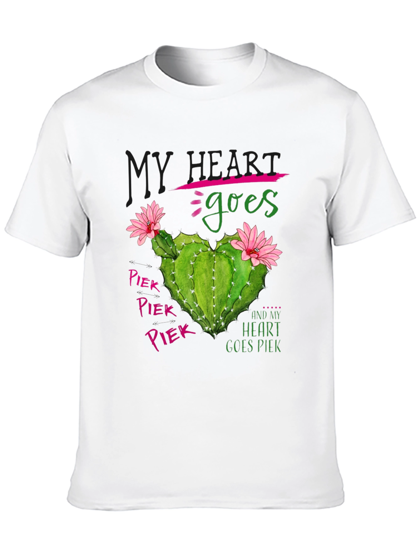 My Heart Goes Prick Cactus Graphic Tee