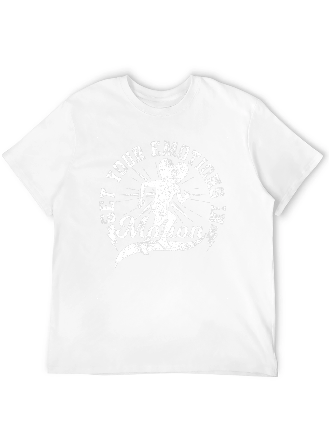 Get Your Emotions in Motion Graphic Black T-Shirt