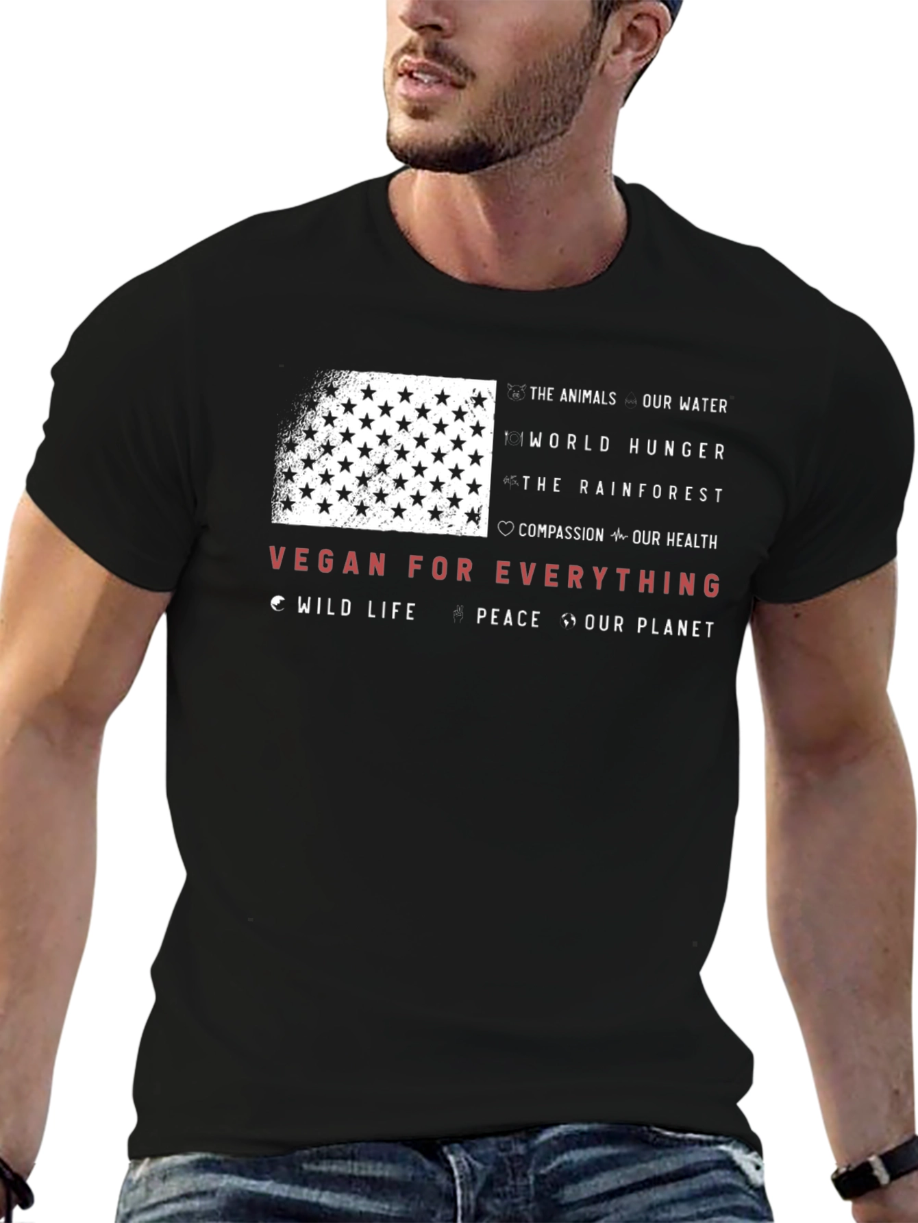 Vegan for Everything Graphic Tee