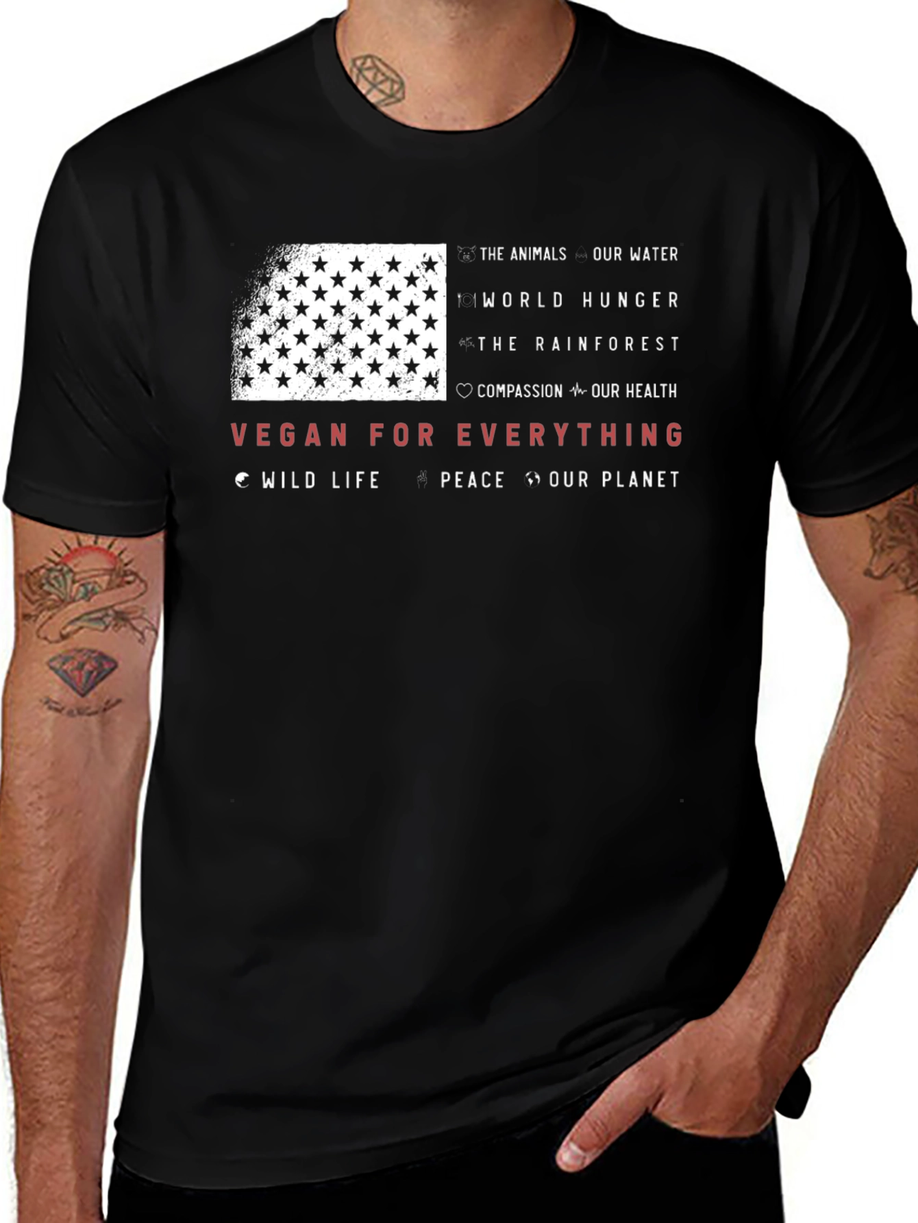 Vegan for Everything Graphic Tee