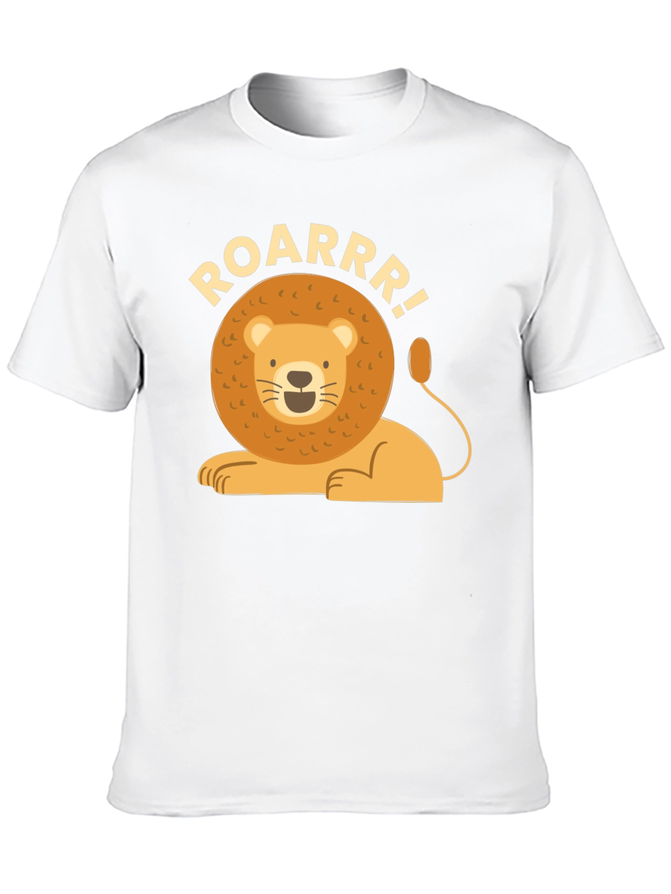 Lion Roar Graphic T-Shirt - Mens Black Tee