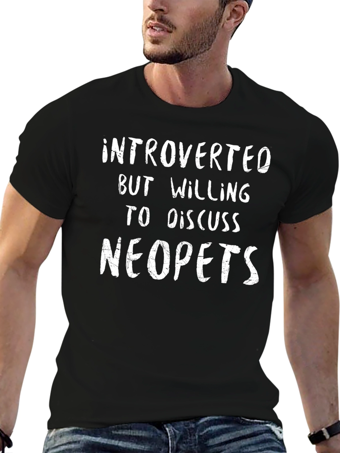 Introverted Neopets T-Shirt Funny Gamer Tee