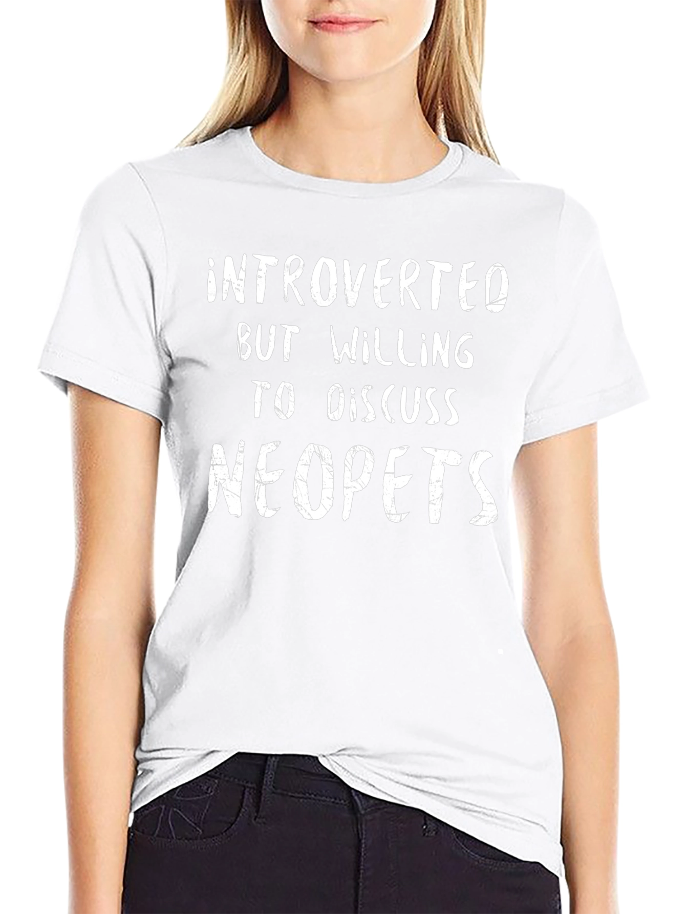 Introverted Neopets T-Shirt Funny Gamer Tee