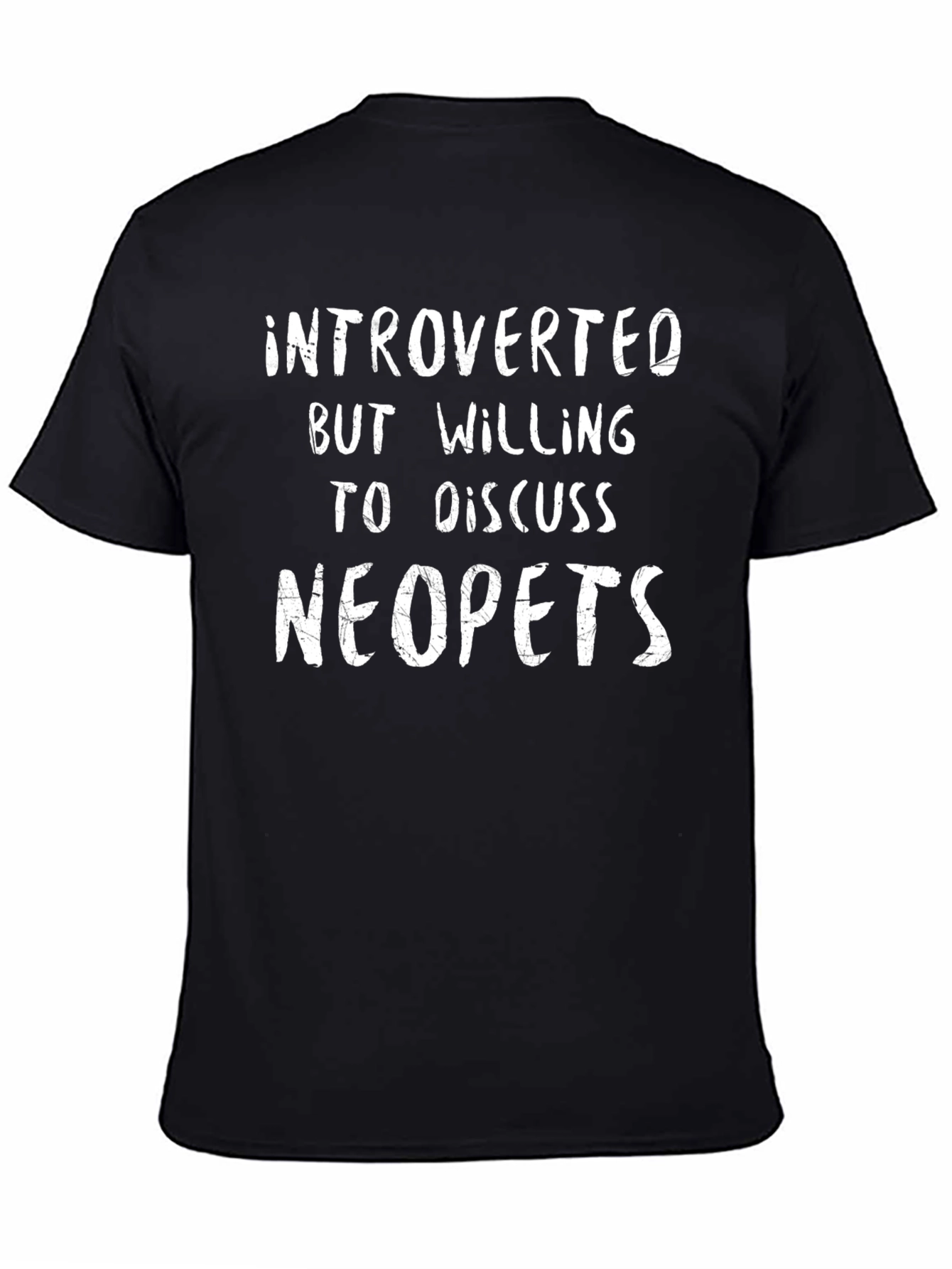 Introverted Neopets T-Shirt Funny Gamer Tee
