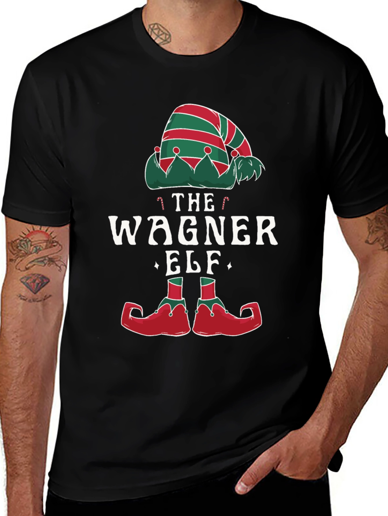 The Wagner Elf Holiday T-Shirt - Christmas Tee