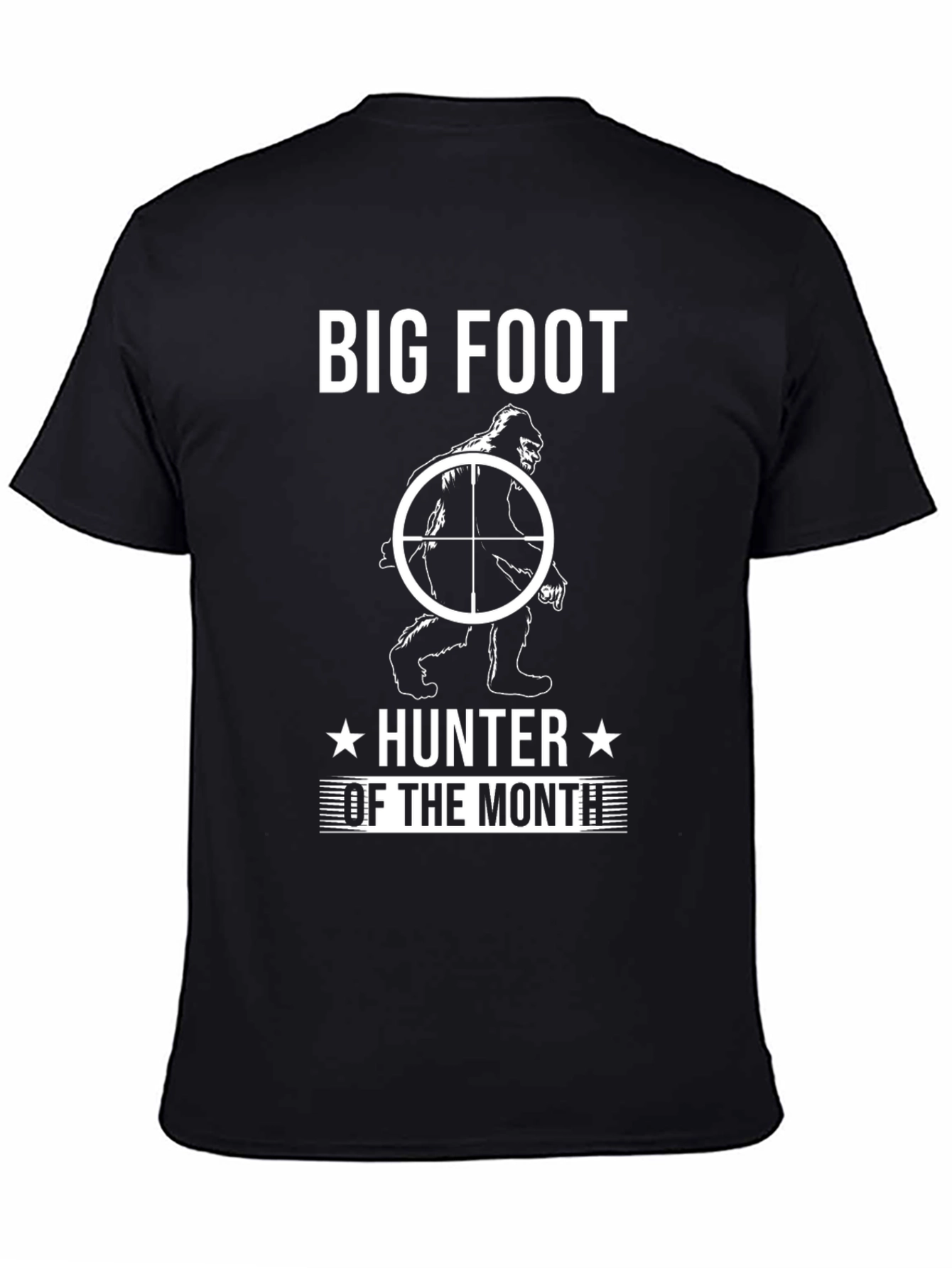 Bigfoot Hunter of the Month Graphic T-Shirt