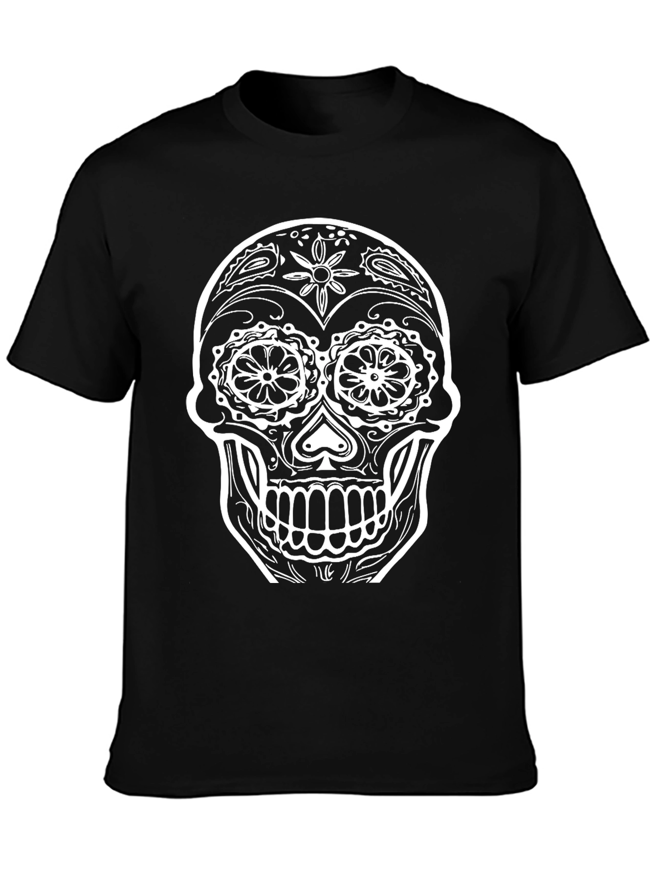 Day of the Dead Sugar Skull Graphic T-Shirt