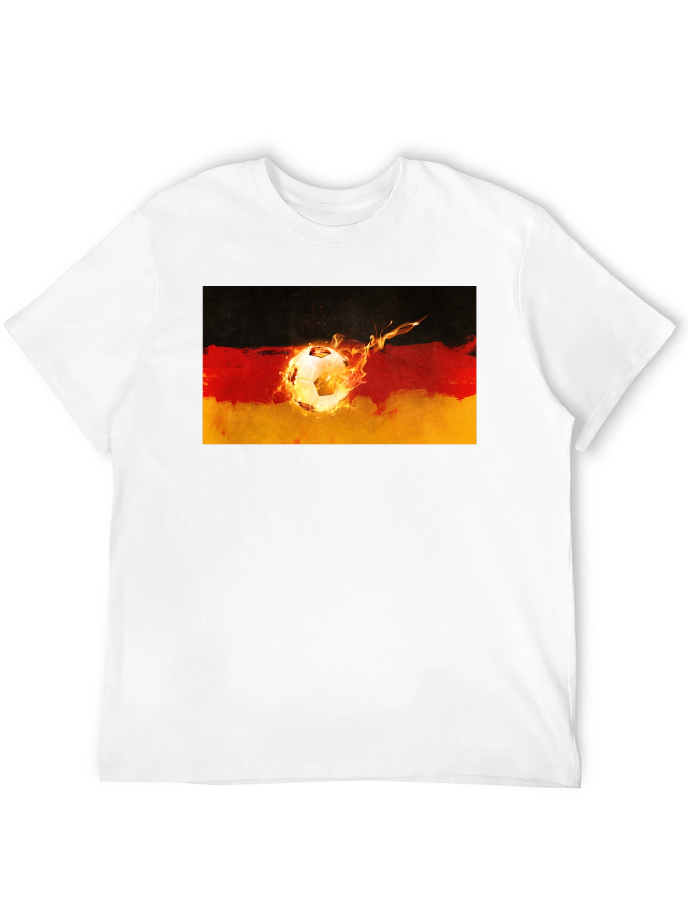 Germany Soccer Fire T-Shirt