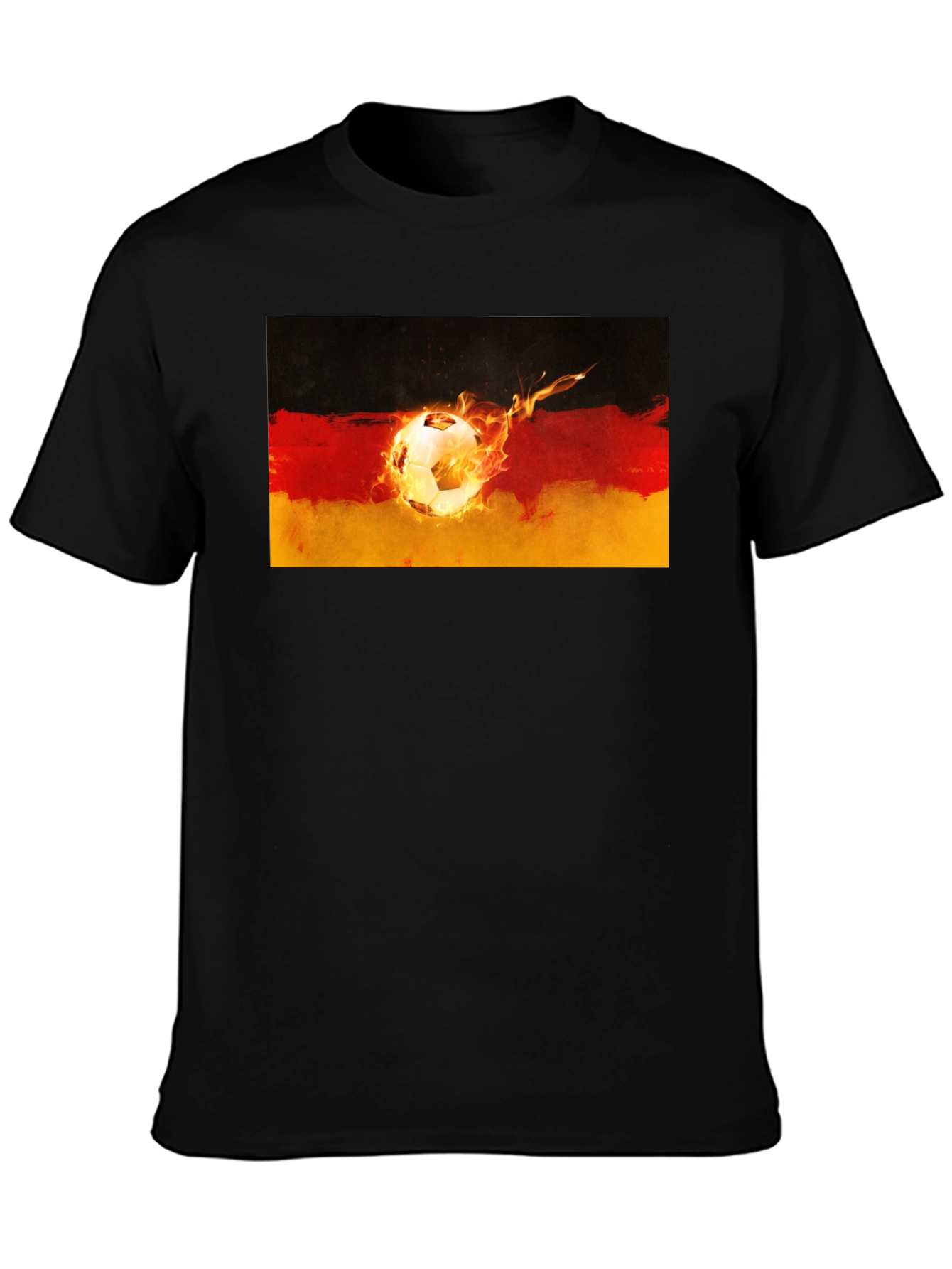 Germany Soccer Fire T-Shirt